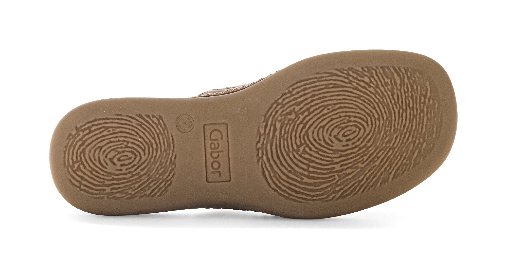 Gabor Pantolette  , chaussure d'été, chaussure à enfiler avec style confortable