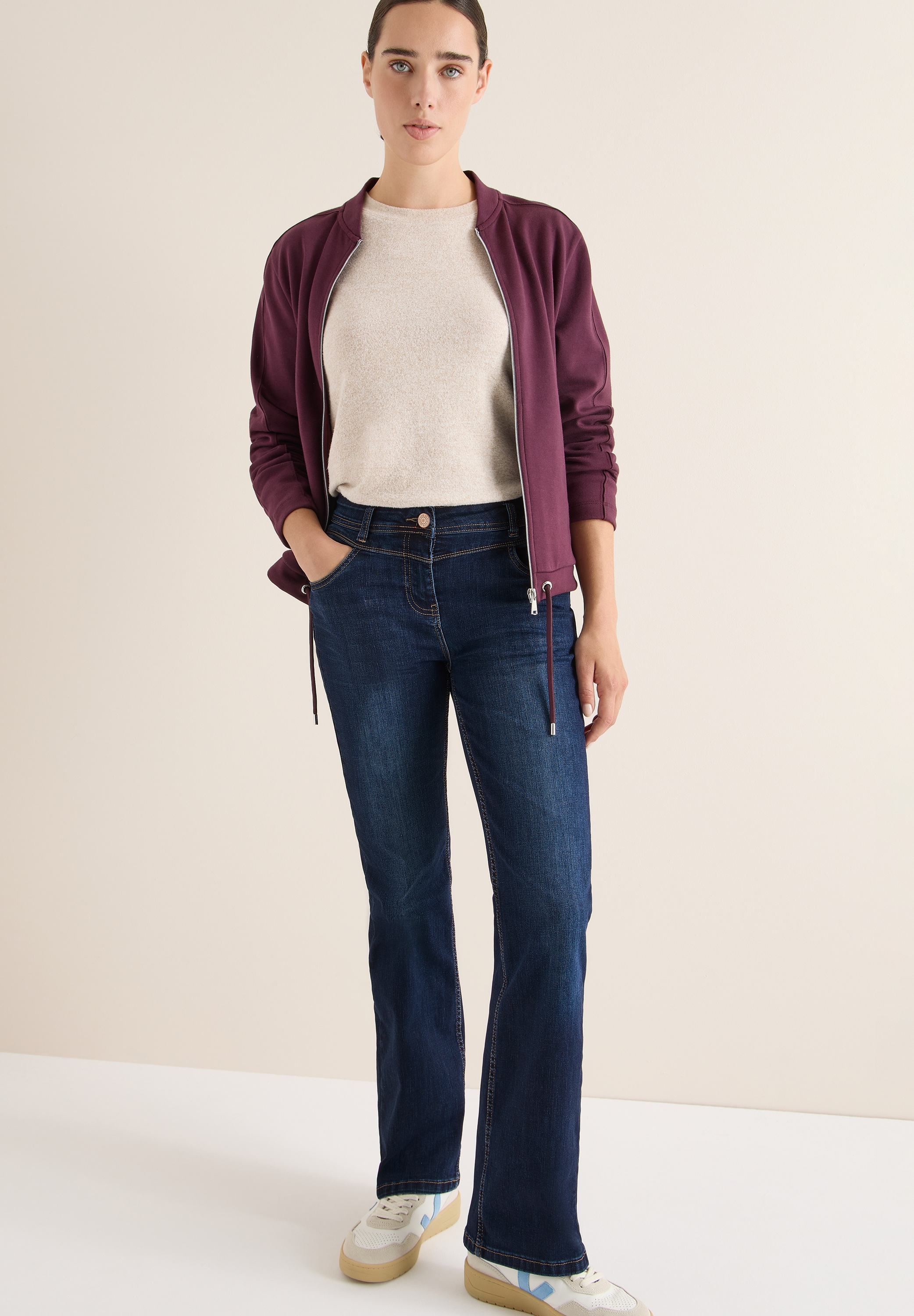 Cecil Jeans bootcut »Style Toronto Bootcut« mit Stretch, Slim Fit