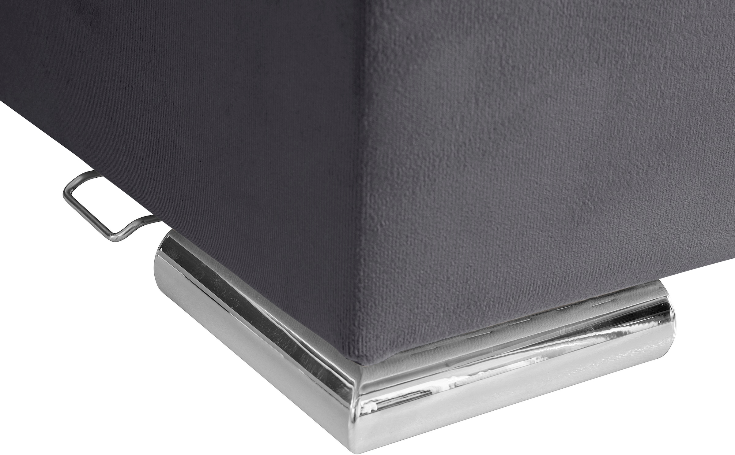 INOSIGN Canapé d'angle »Night & Day L-Form, B: 324 cm« mit Bettfunktion, Bettkasten & 3 Zierkissen, Boxspringbett 180x200 cm