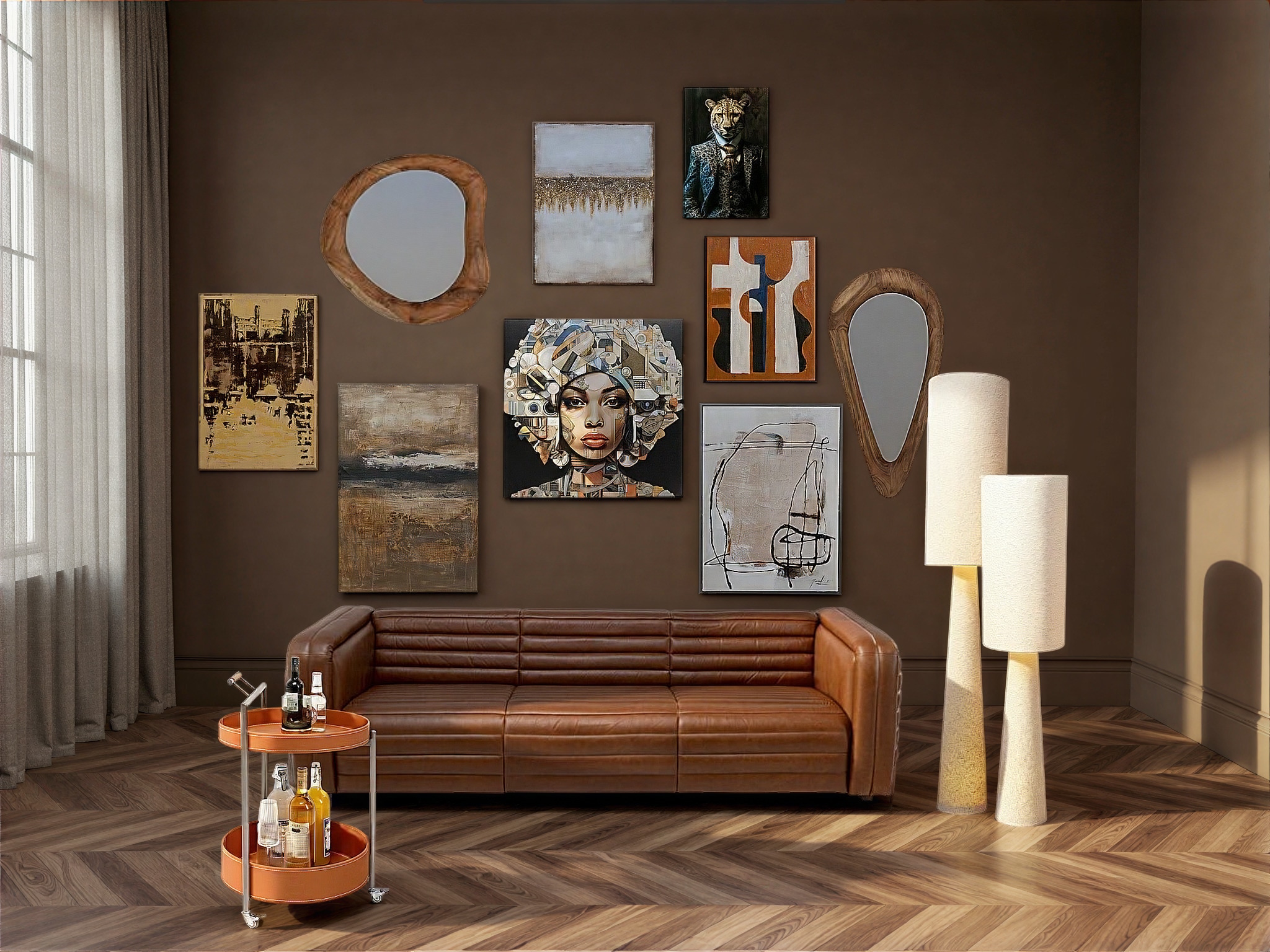 Kare Design Tableau sur toile