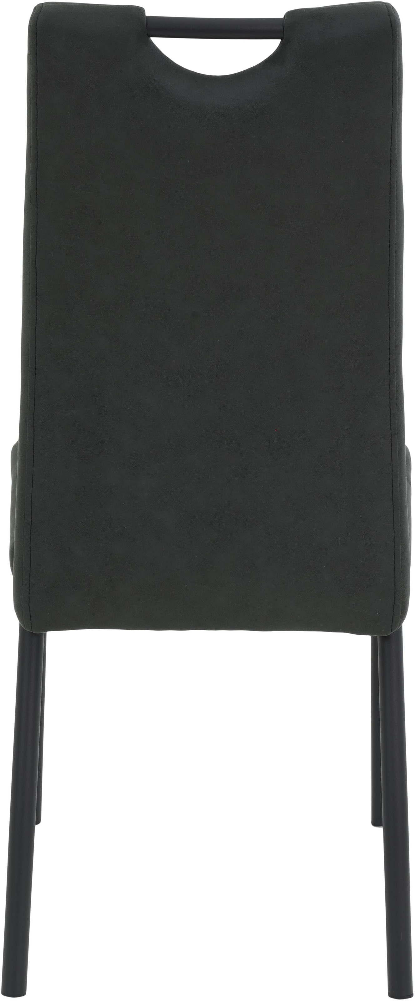 HELA Chaise à 4 pieds »PETRA« (Set) 1 cuisVierfussstuhl; Vintage Optik; mit Griff; Rundrohrgestell