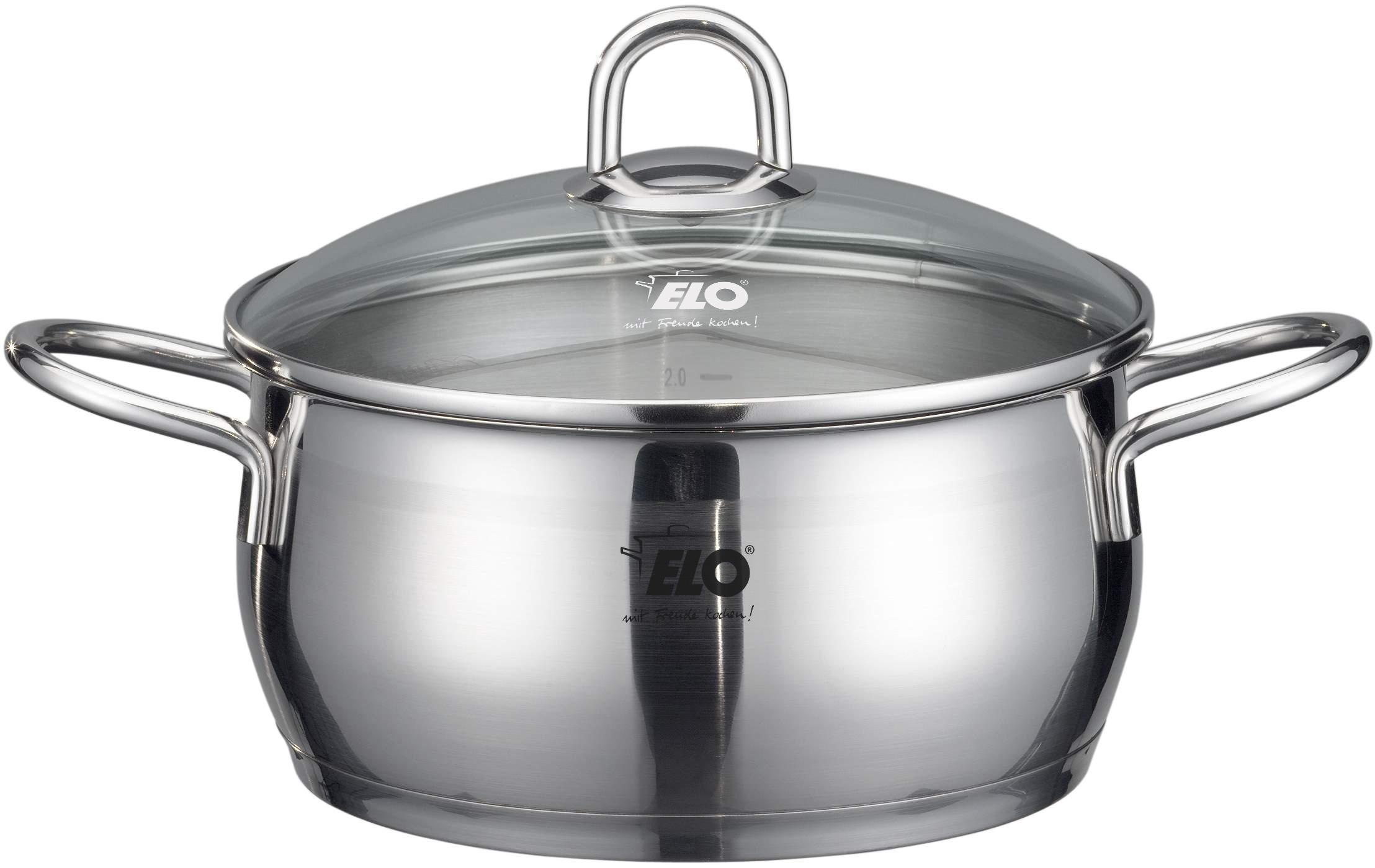 Image of Elo Bratentopf »Platin«, Edelstahl 18/10, (1 tlg.), Induktion, 20 cm bei Ackermann Versand Schweiz