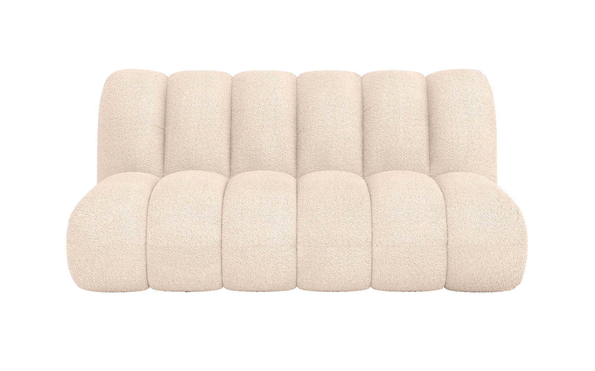 LeGer Home by Lena Gercke 2,5-Sitzer »Priya Designersofa, moderne Steppung, auch in Bouclé«, gemütlich und modern, B/T/H: 185/108/84 cm