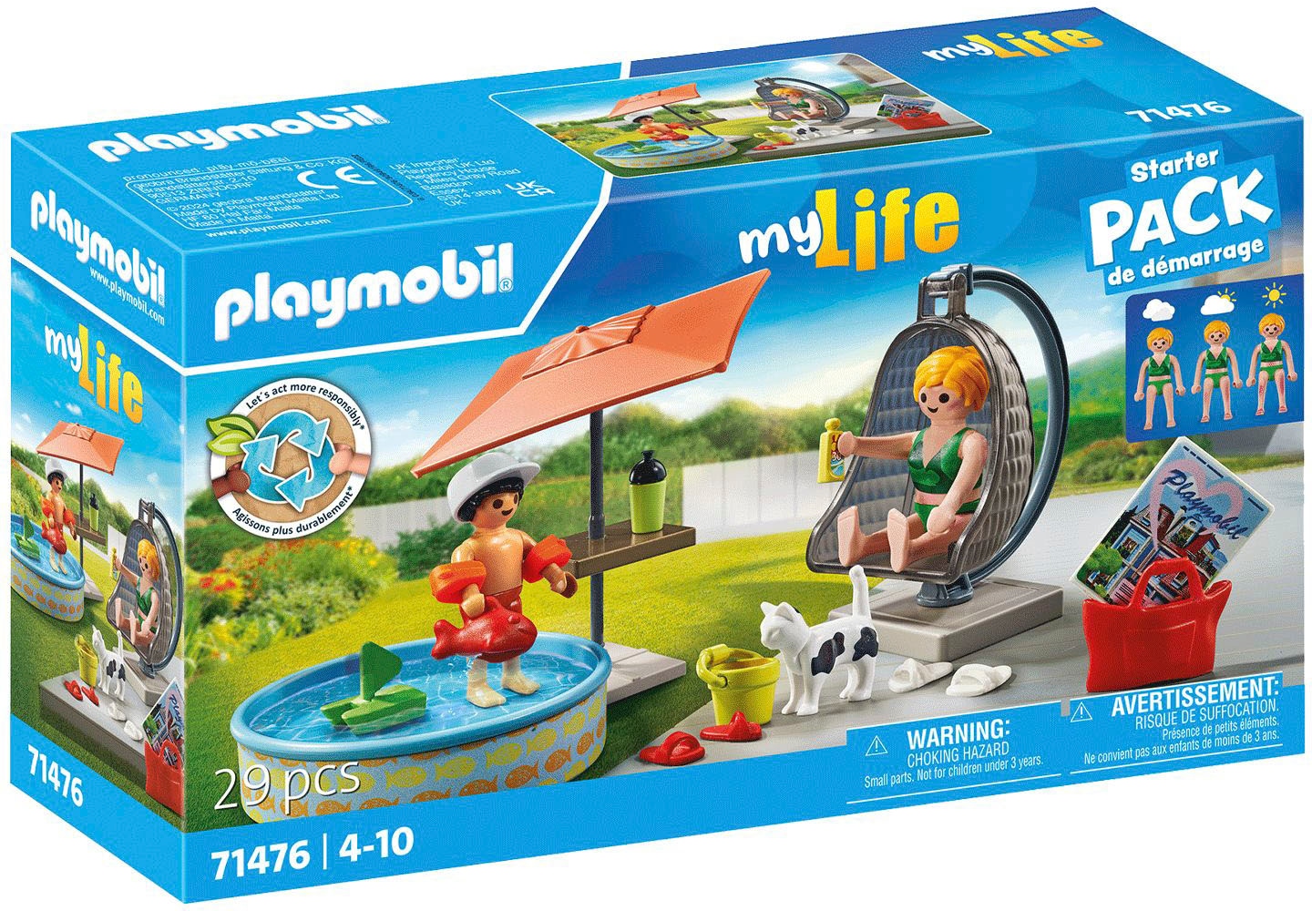 Konstruktions-Spielset »Planschspass zu Hause (71476), My City Life«, (29 St.),...