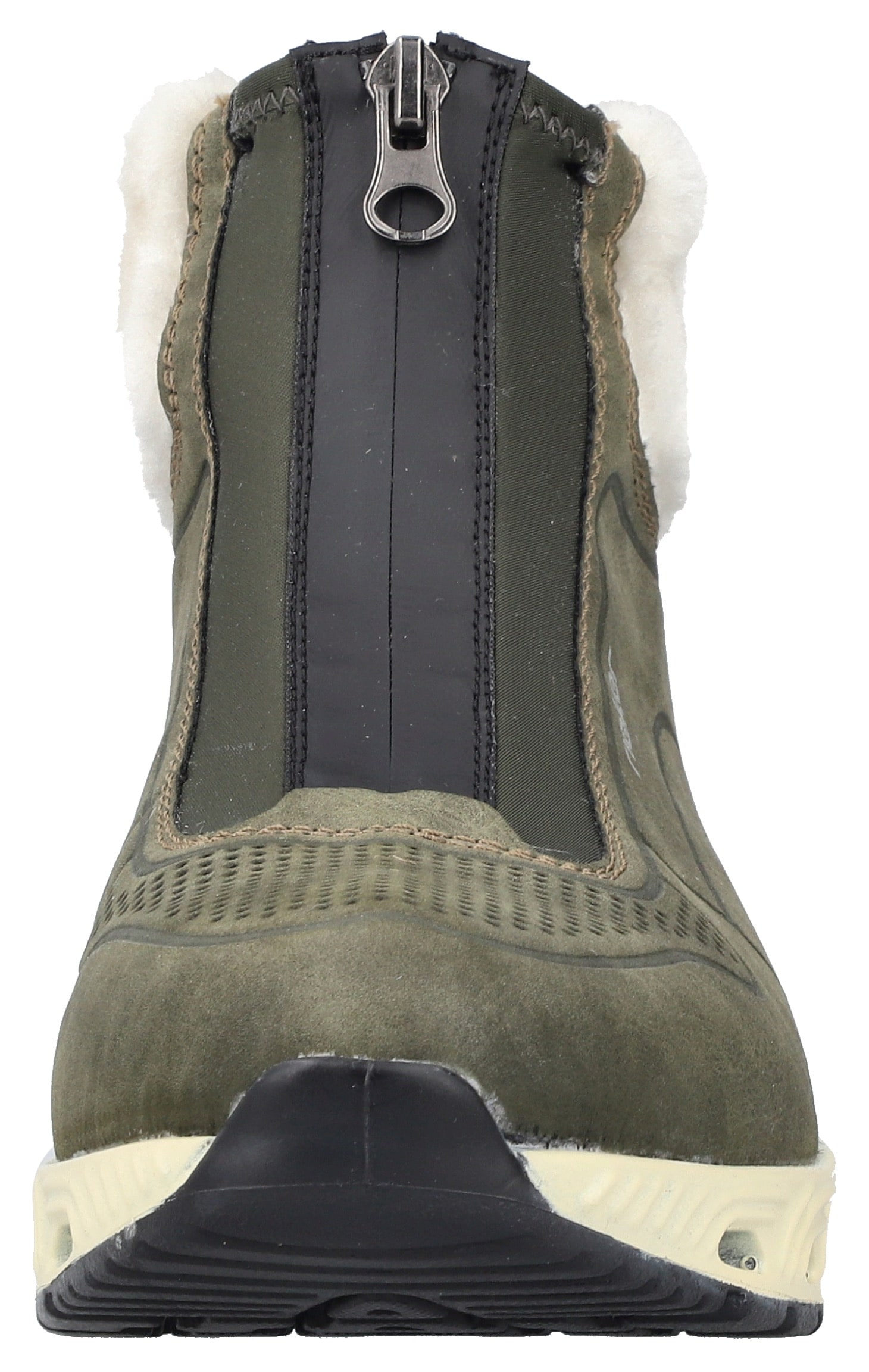 Rieker Sneaker, Freizeitschuh, Schlupfboots mit Vorder-Reissverschluss