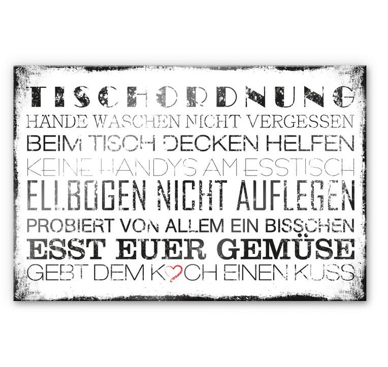 Image of Wall-Art Herd-Abdeckplatte »Spritzschutz Küche Tischordnung«, (1 tlg.) bei Ackermann Versand Schweiz