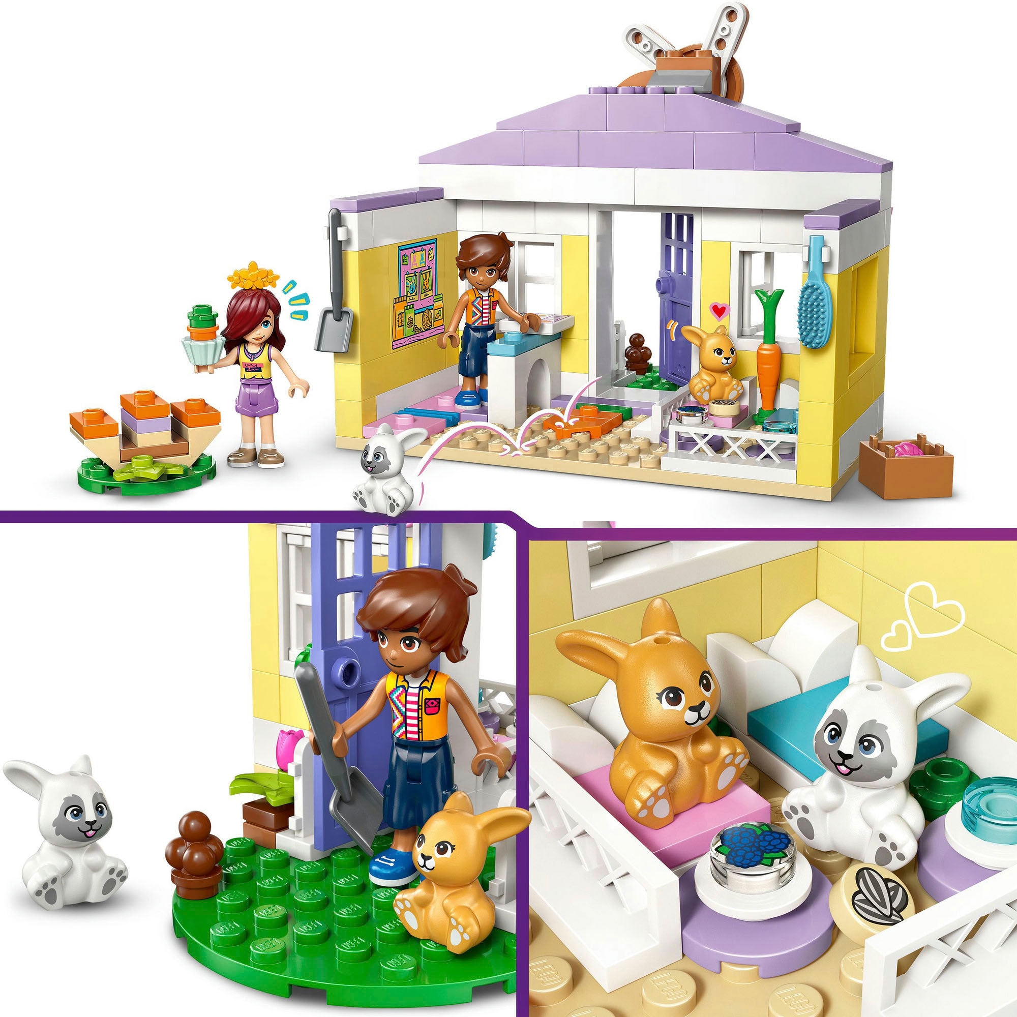 LEGO® Pions de construction »Heartlake City Hasenhotel (42679), LEGO Friends« Made in Europe