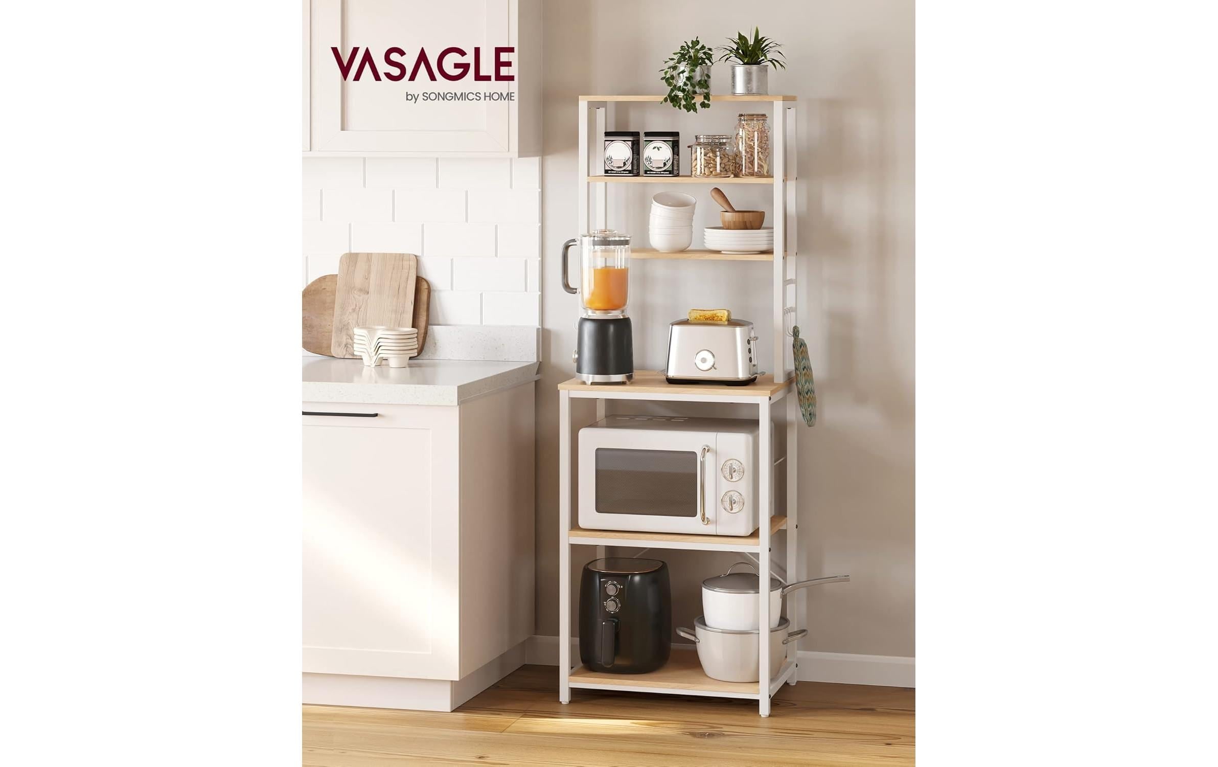 VASAGLE Étagère de cuisine »mit 6 Haken«