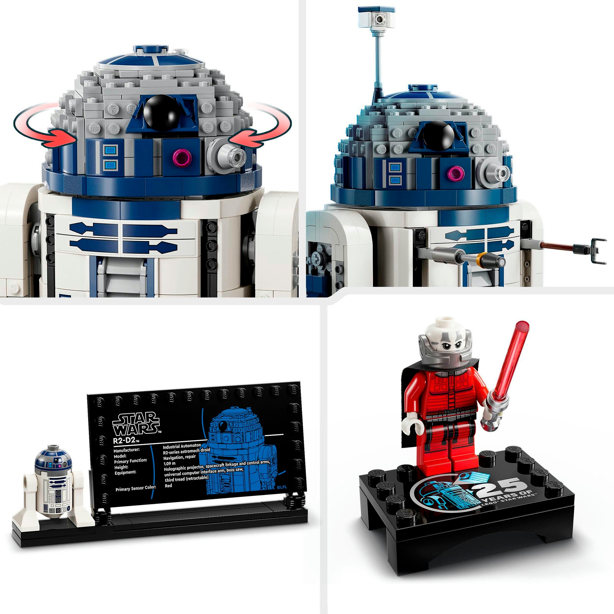 LEGO® Pions de construction »R2-D2™ (75379), LEGO® Star Wars™« Made in Europe