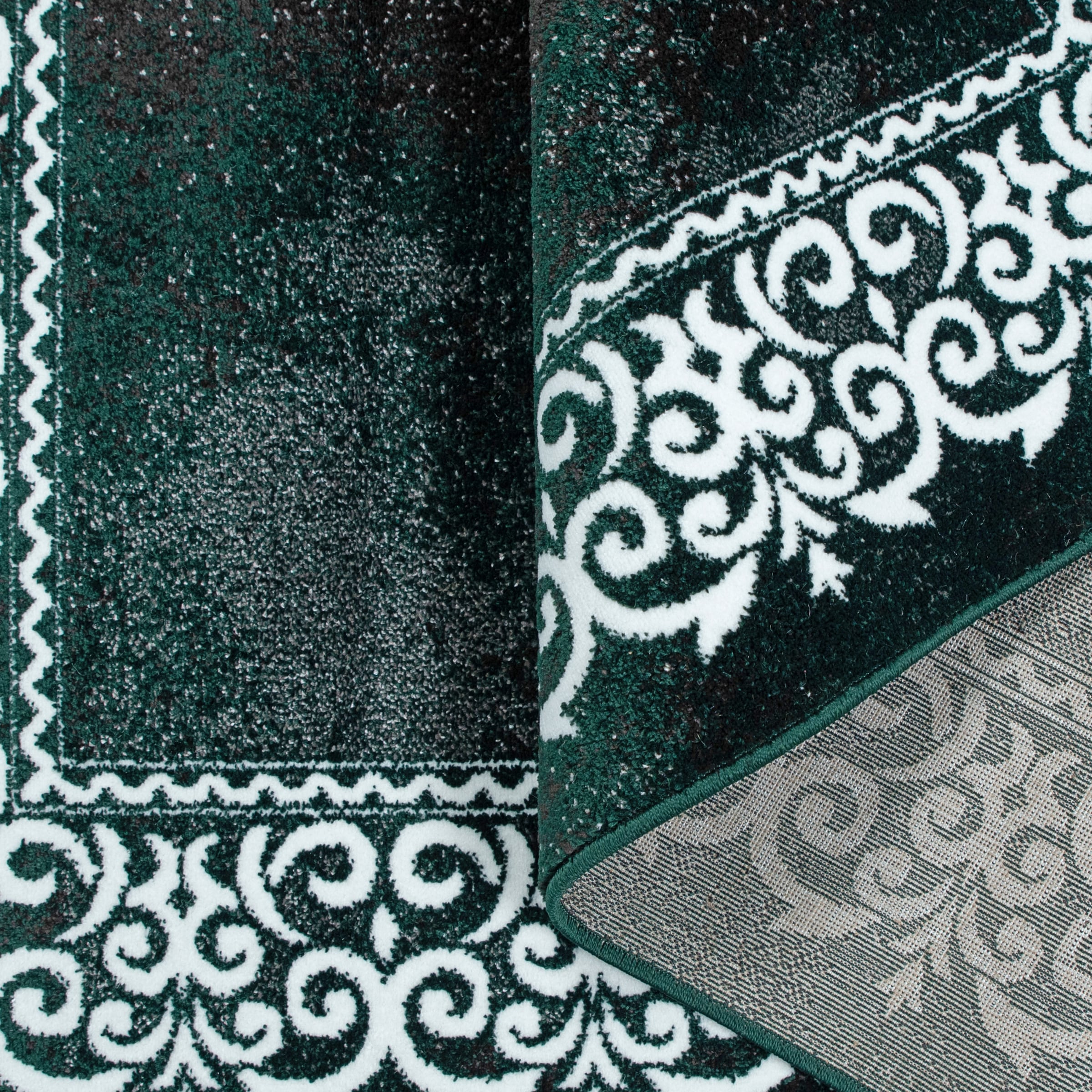 my home Tapis »Dafna« Rectangulaire 9 mm Höhe Orient-Optik, Vintage Design, Kurzflor, pflegeleicht, dezenter Glanz