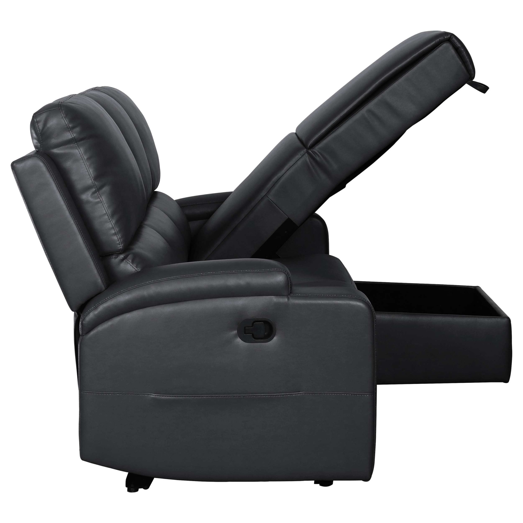 GOODproduct Ecksofa »NAPORI Kunstleder, Multimediasofa, L-Form« man. oder elektr. Relaxfuntion, USB-A bei elektr. Variante, Staukasten