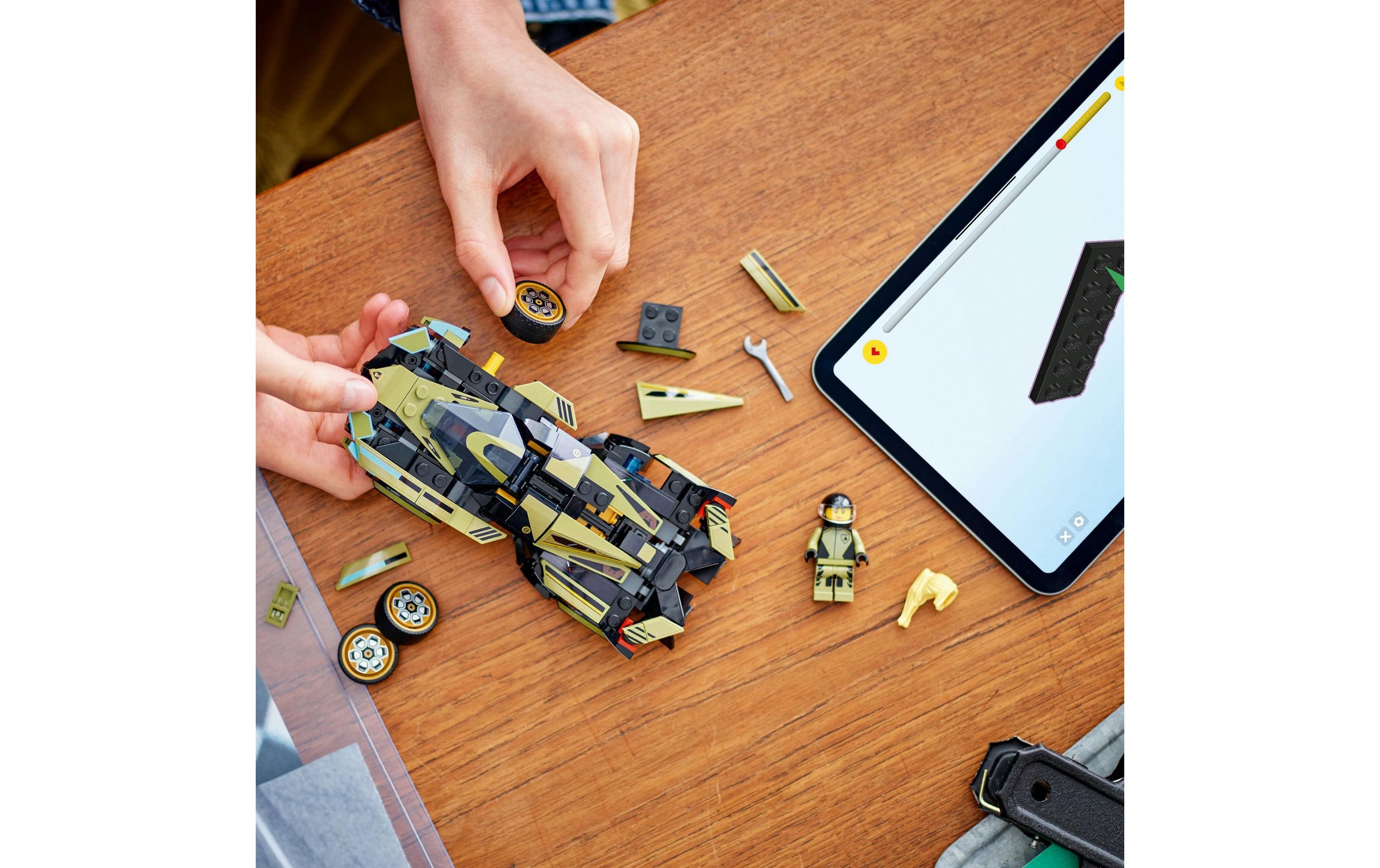 LEGO® Spielbausteine »Speed Champions Lamborghini Lambo V12 Vision GT 76923«