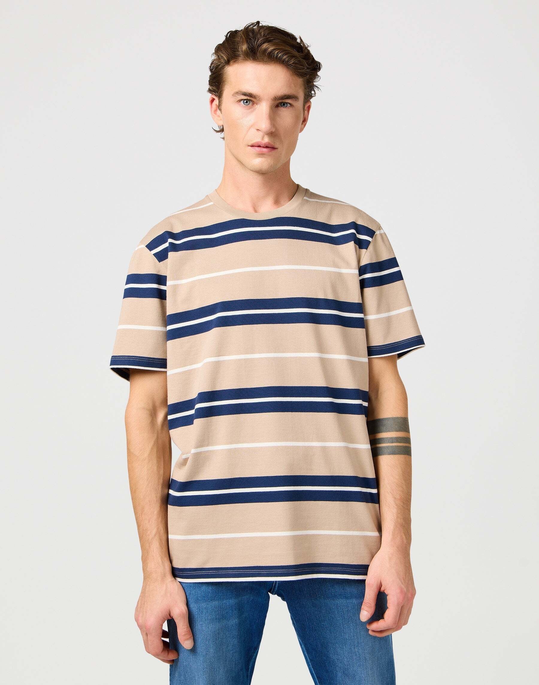 Wrangler T-Shirt »WRANGLER T-Shirt Stripe Tee«
