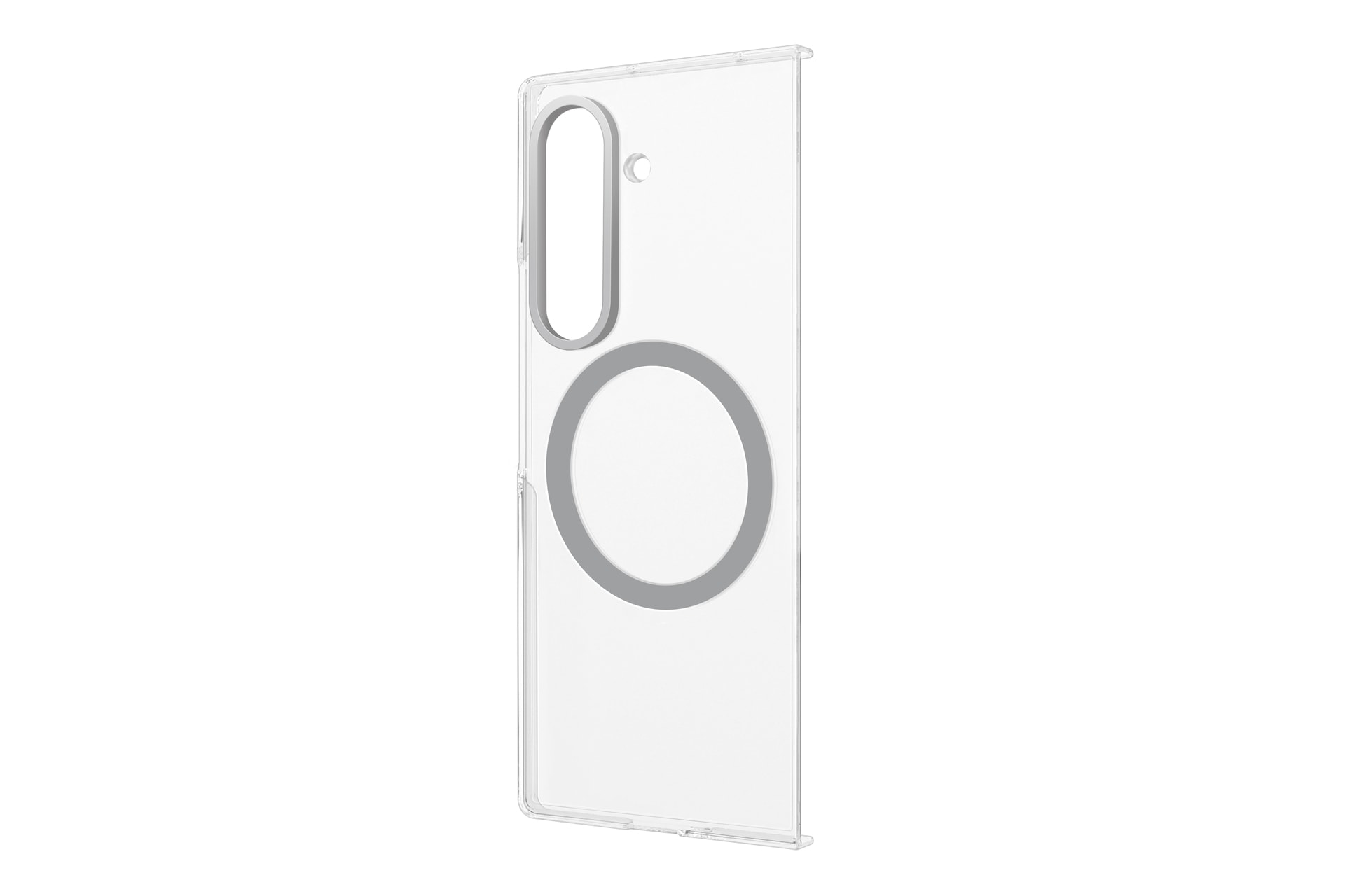 Samsung Handyhülle »Clear Magnet Case für Samsung Galaxy Z Fold7« Samsung Galaxy Z Fold7 Backcover, Schutzhülle, Handyschutzhülle, Case, Schutzcase, stossfest
