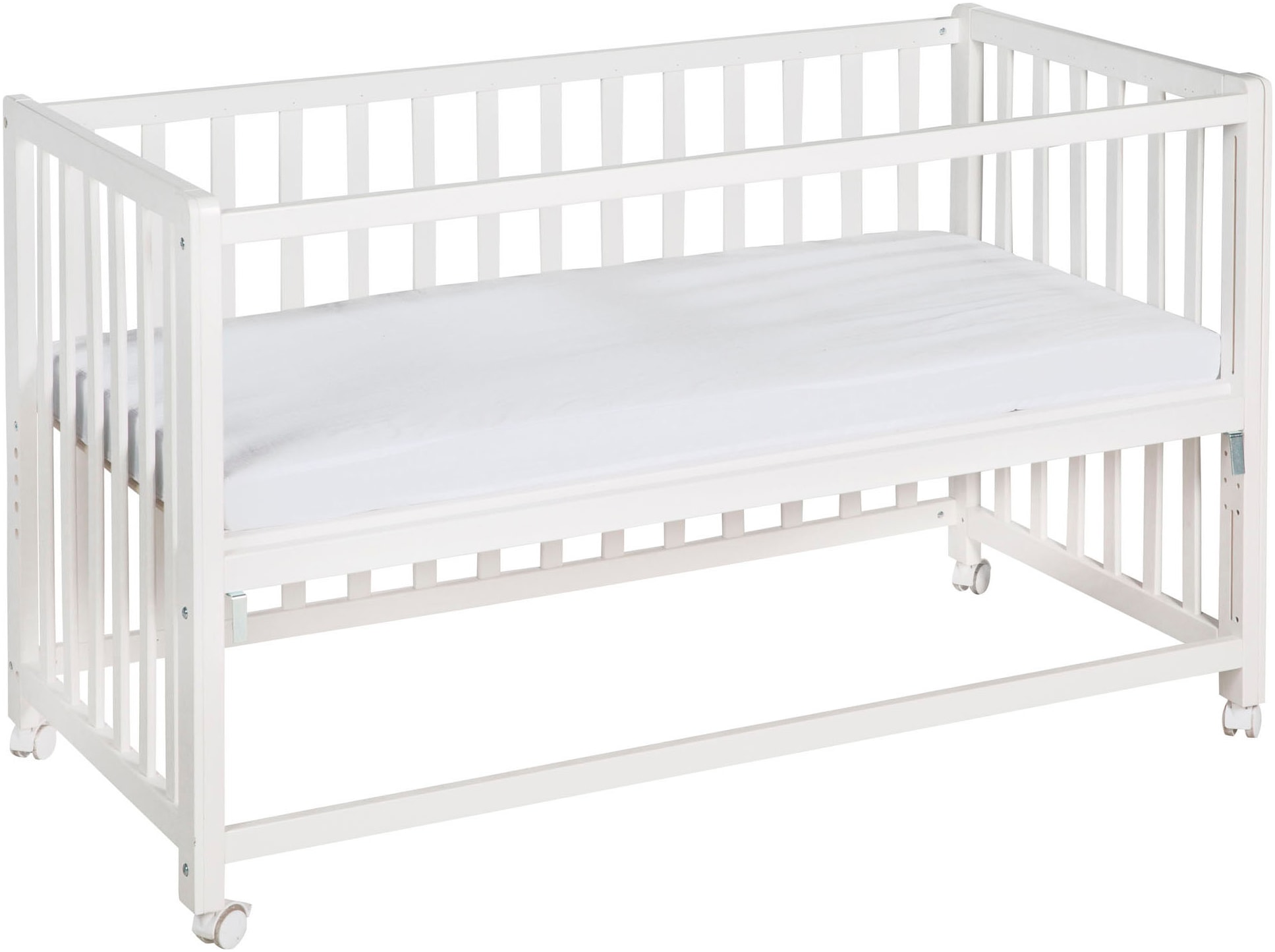 roba® Babybett »Room Bed - Woodland Buddies« als Beistell-, Kinder- und Juniorbett verwendbar
