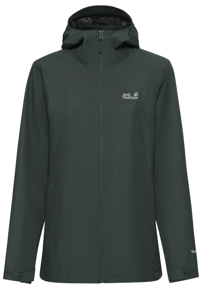 Jack Wolfskin Veste de pluie »OUTROVERT 2L JKT W« avec capuche avec capuche, étanche, respirant