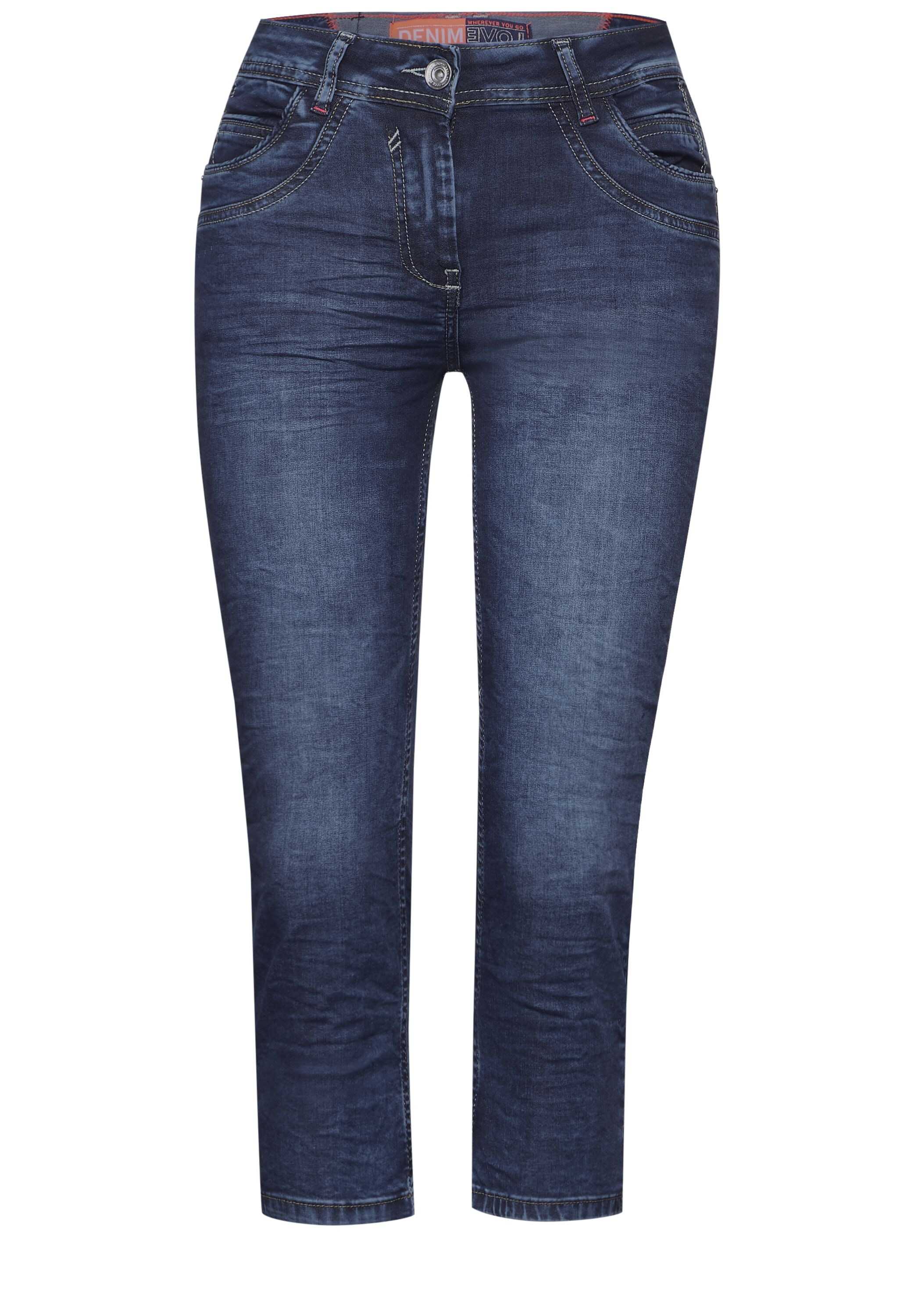 Cecil 3/4-Jeans »Style Scarlett«, mit Used-Look