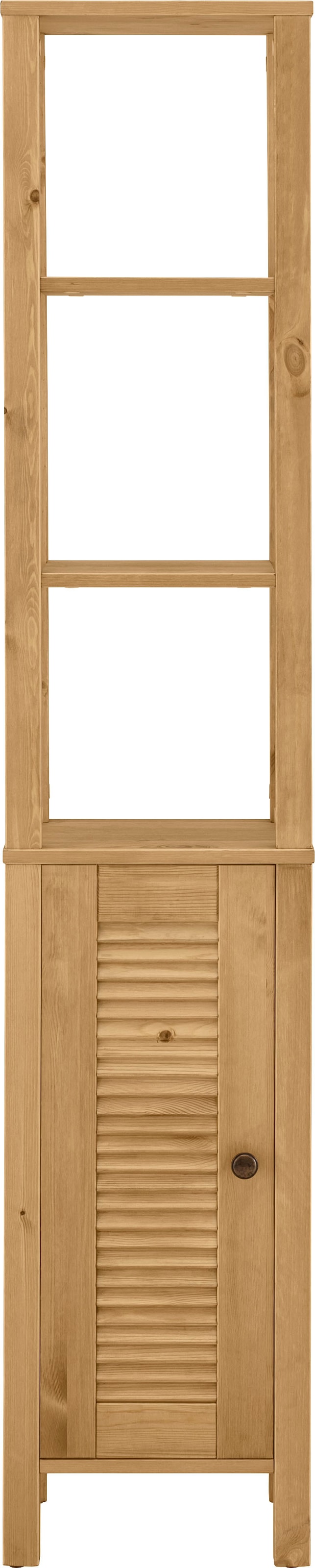 GOODproduct Armoire haute »Ayanna« Badschrank aus Massivholz, FSC®,  Breite 33 cm, Höhe 170 cm