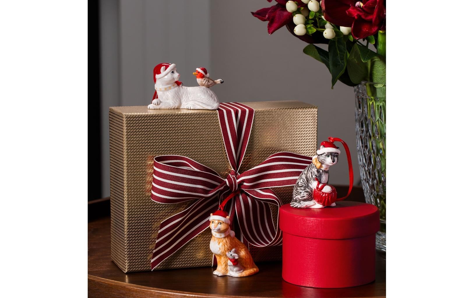 Villeroy & Boch Christbaumschmuck »Villeroy & Boch Weihnachtskugeln Katzen«