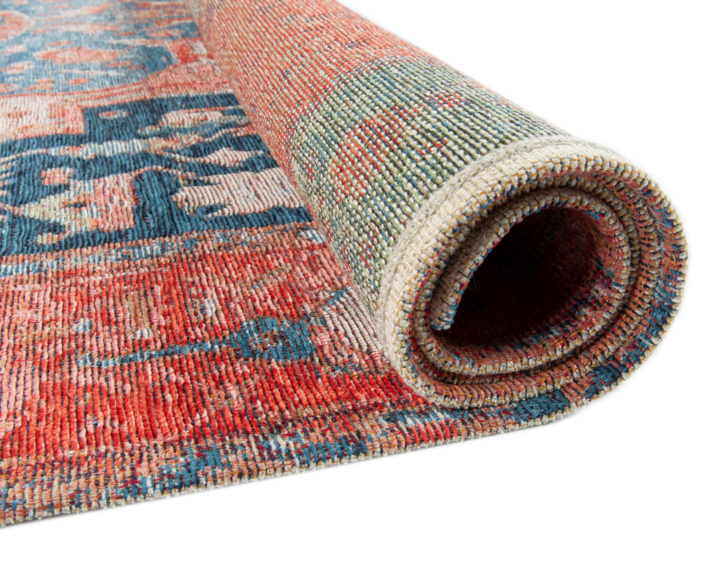 TOM TAILOR HOME Teppich »Funky Orient Heriz«, rechteckig, 5 mm Höhe, Kurzflor, Orient-Optik, Vintage Design