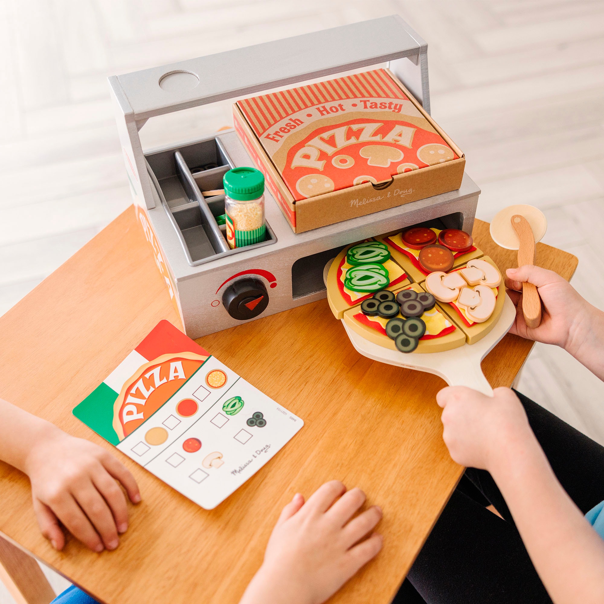 Spin Master Kaufladen »Melissa & Doug Holz-Pizzeria«