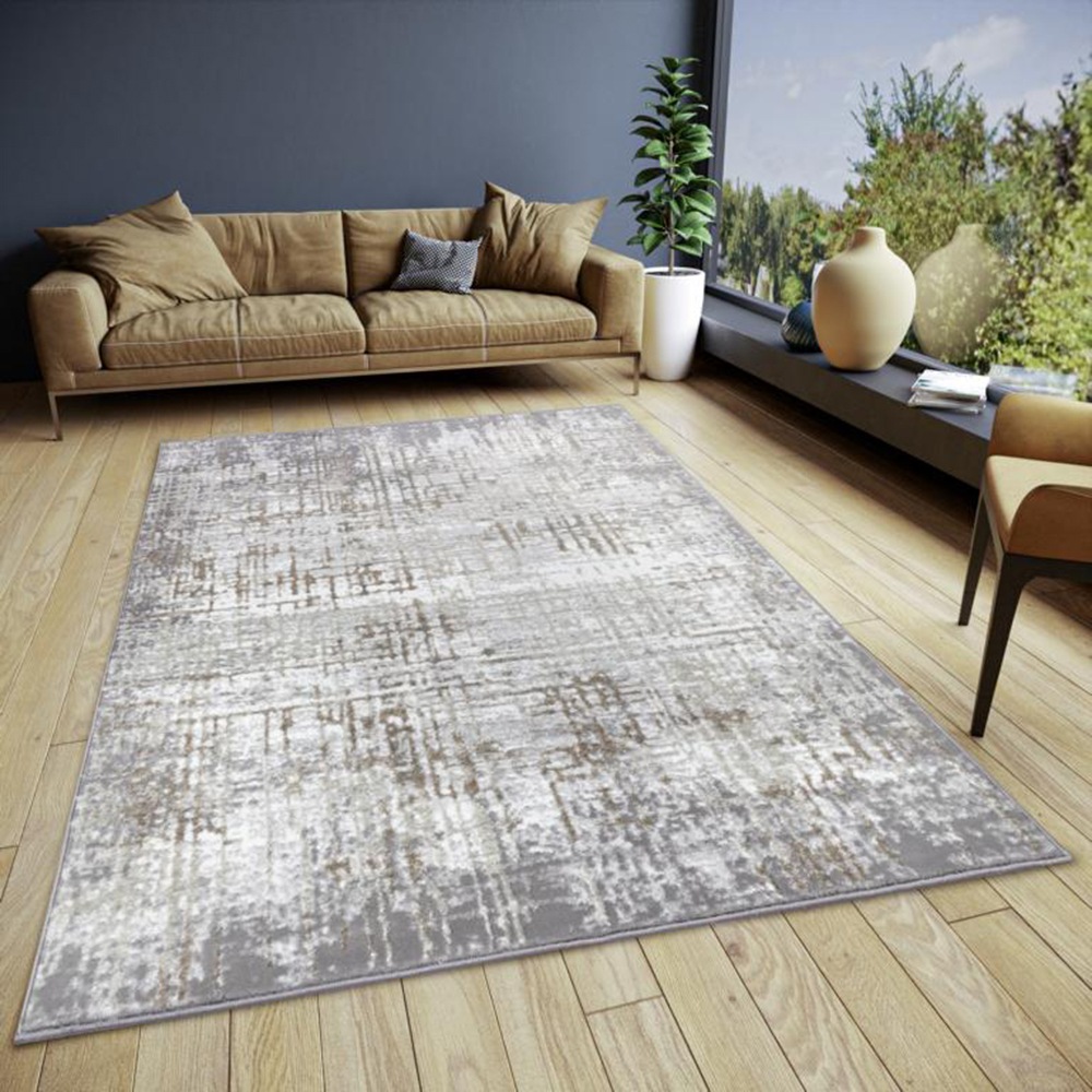 Image of HANSE Home Teppich "Abstract" rechteckig 13 mm Höhe strapazierfähig, pflegeleicht, robust, glänzend