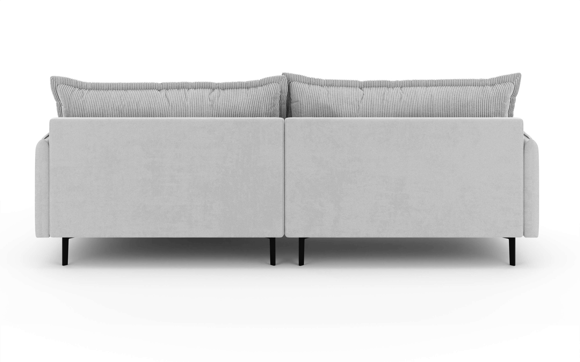 INOSIGN Ecksofa »ALEXANDRIA mit Recamiere rechts oder links bestellbar, moderne Bezüge«, L-Form mit Wellenunterfederung, Masse: B/H/T 246/86/190 cm