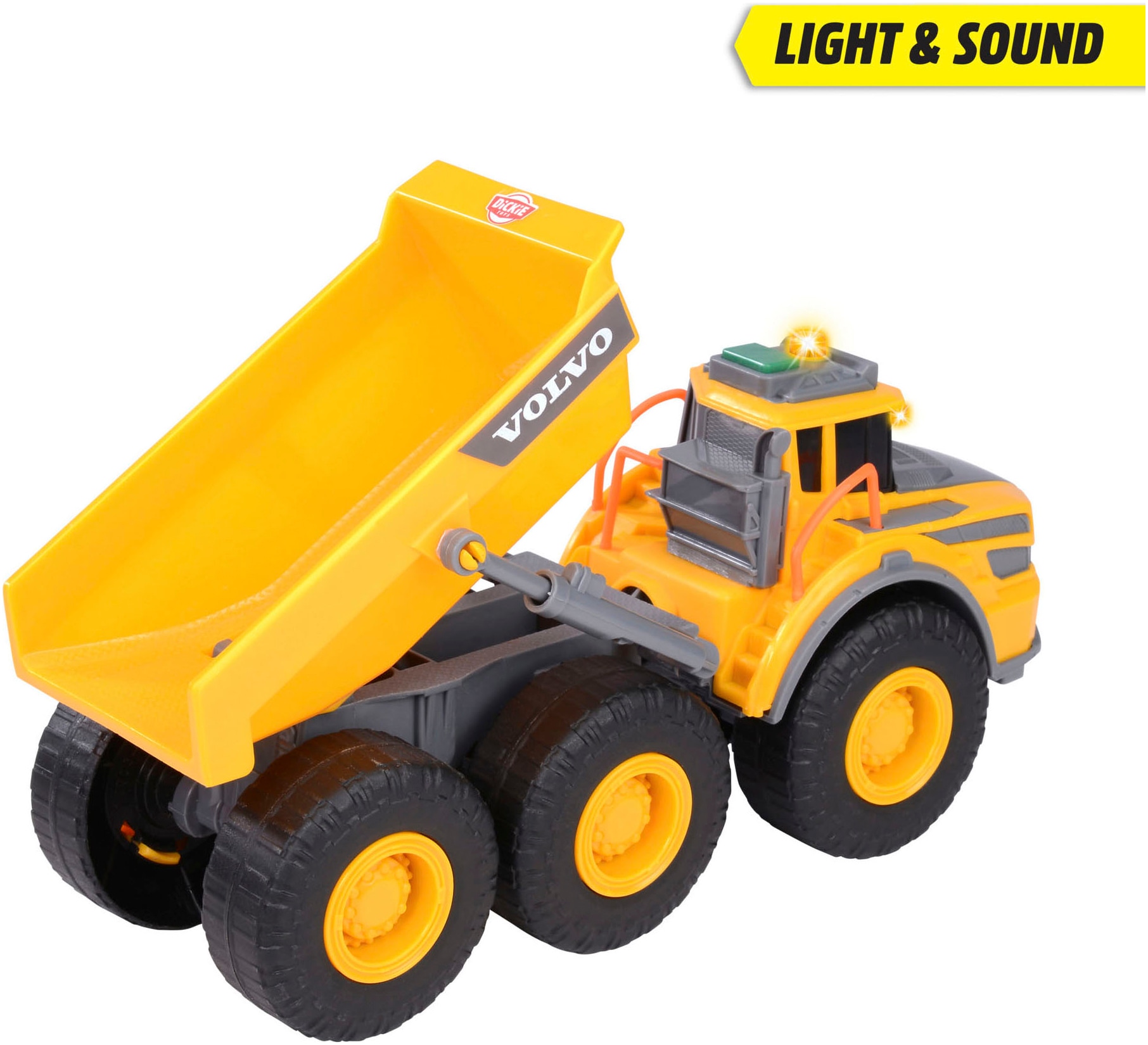 Dickie Toys Benne à jouets »Volvo Articulated Hauler« mit Licht und Sound
