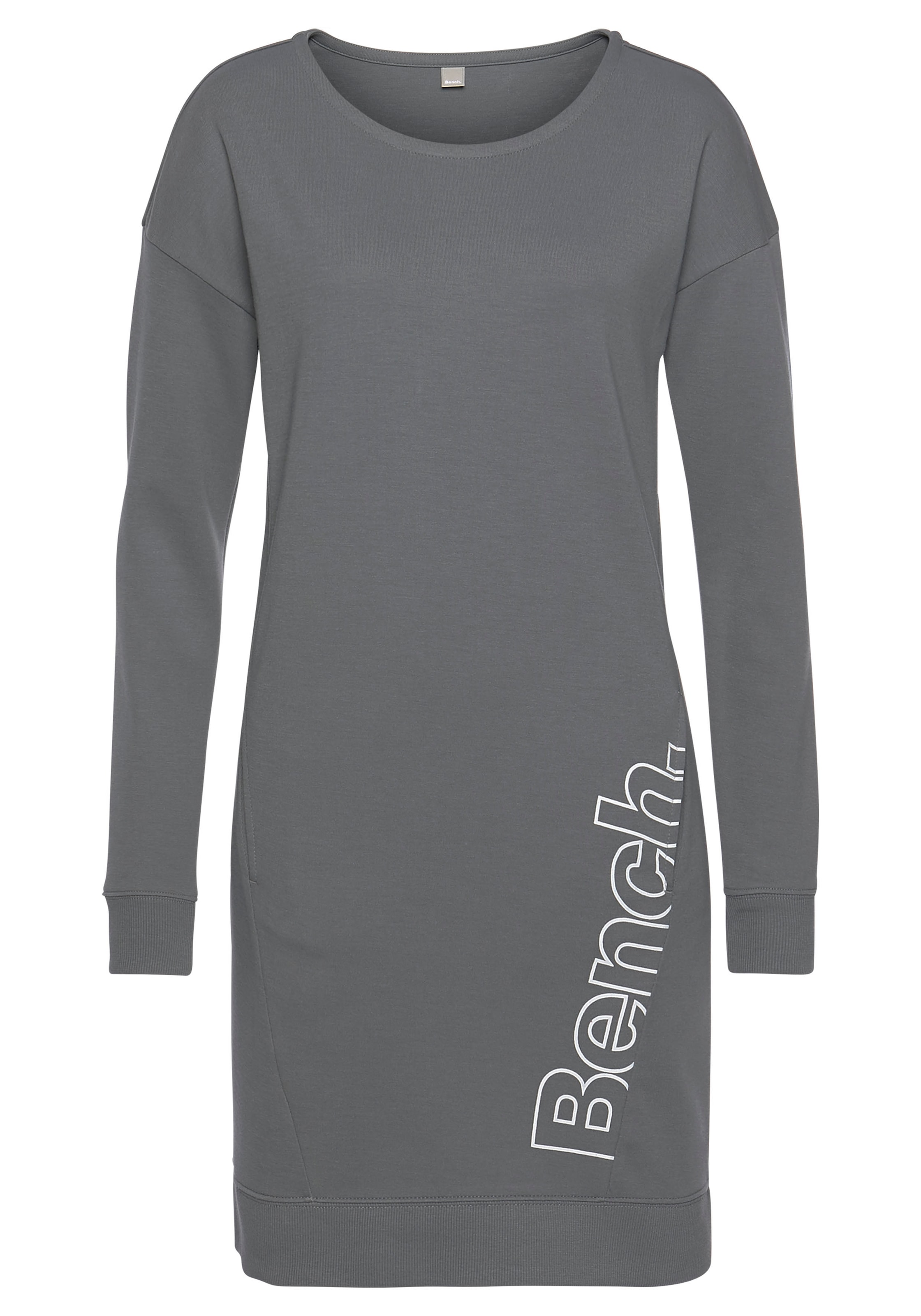 Bench. Loungewear Sweatkleid Eingrifftaschen mit seitlichen Eingrifftaschen, Home- und Loungewear Serie