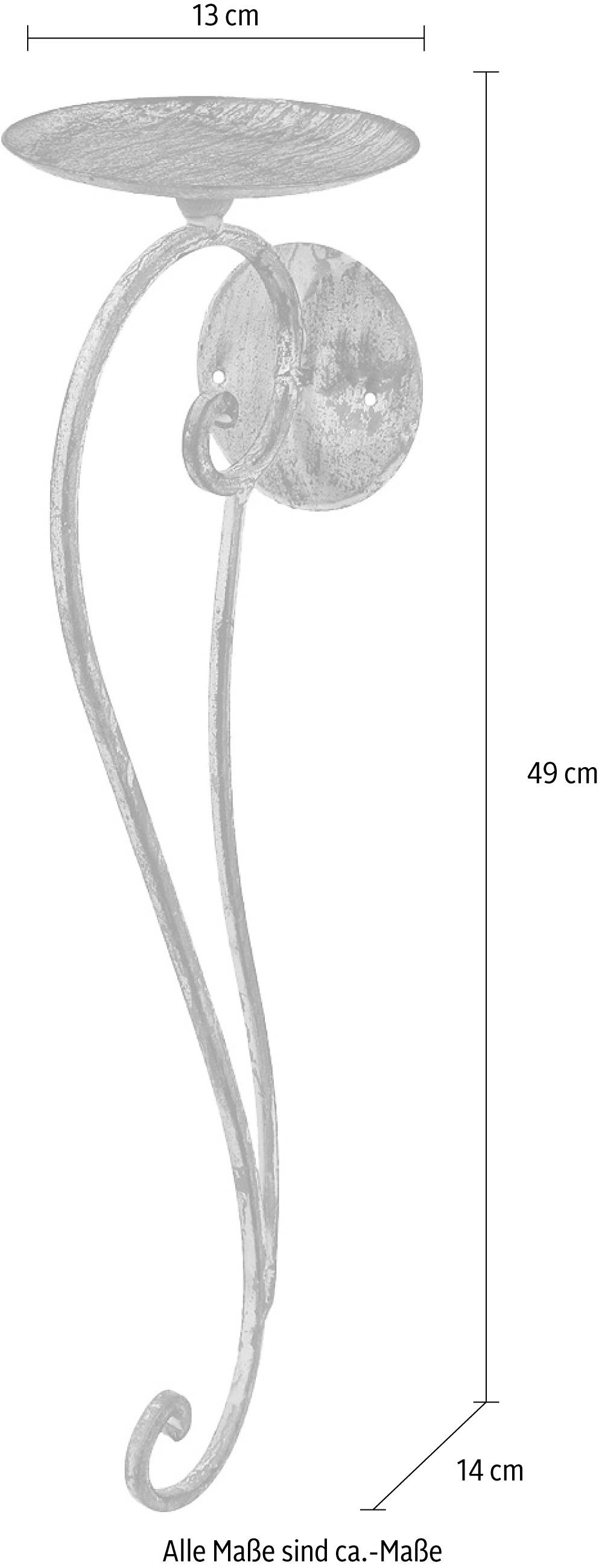 Ambiente Haus Kerzenhalter Landhaus, grau