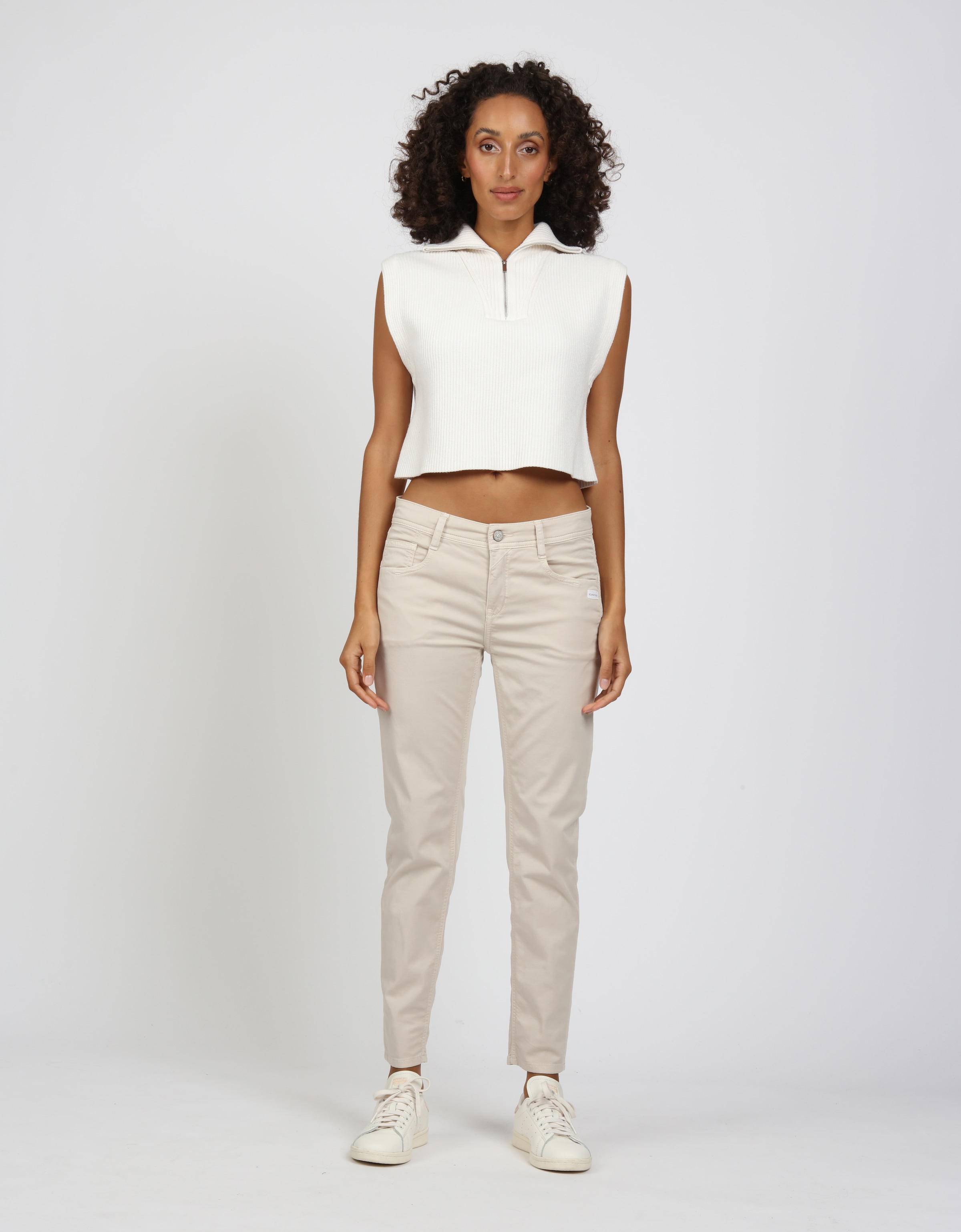 GANG Relax-fit-Jeans »94AMELIE CROPPED«, in 5-Pocket-Style
