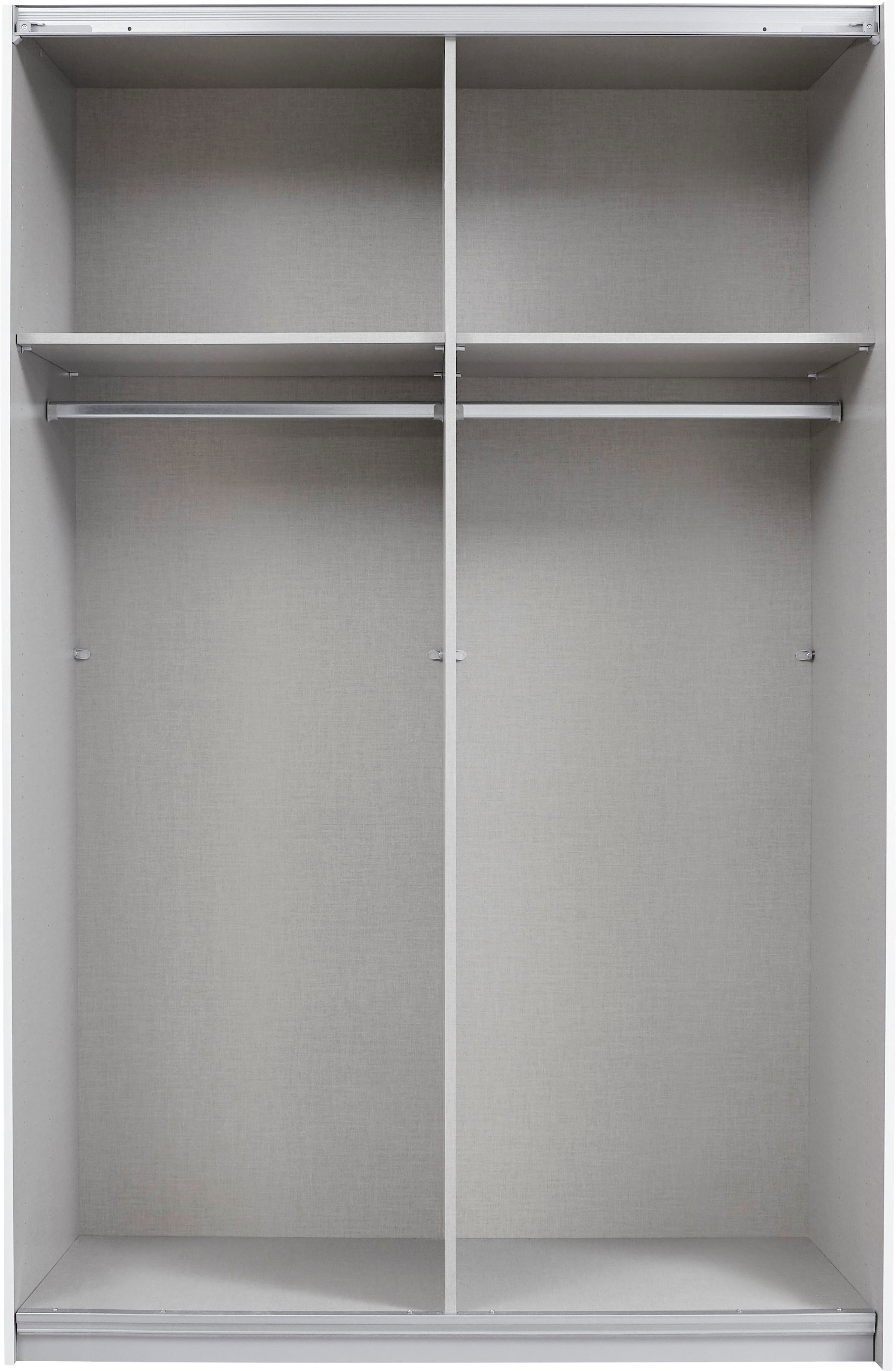 rauch Schwebetürenschrank »Quadra Kleiderschrank BESTSELLER Schrank Gaderobe«, mit Möglichkeit zur individuellen Frontgestaltung, leichtgängige Türen