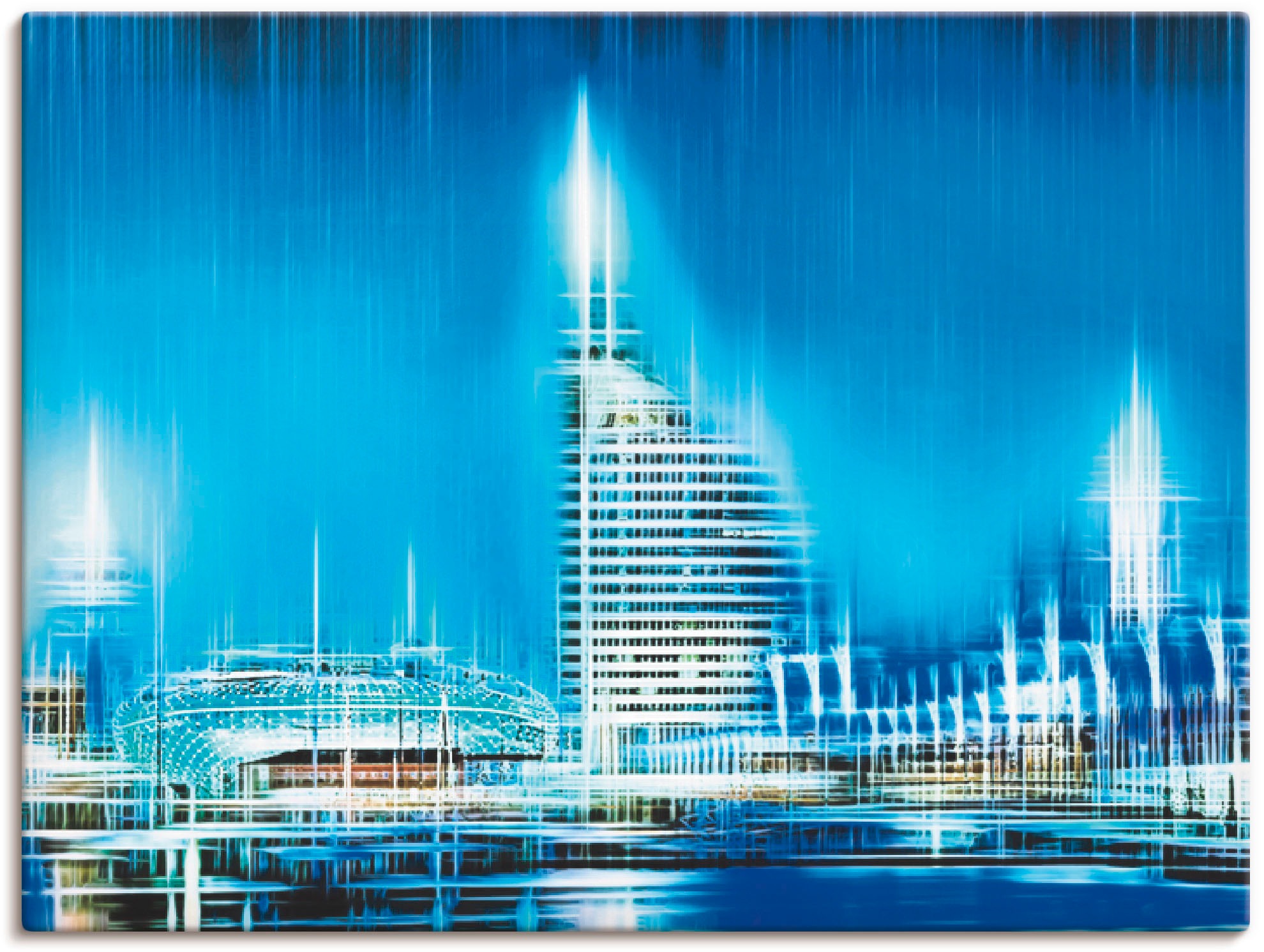 Image of Artland Wandbild »Bremerhaven Klimahaus Collage 02«, Deutschland, (1 St.), in vielen Grössen & Produktarten -Leinwandbild, Poster, Wandaufkleber / Wandtattoo auch für Badezimmer geeignet bei Ackermann Versand Schweiz