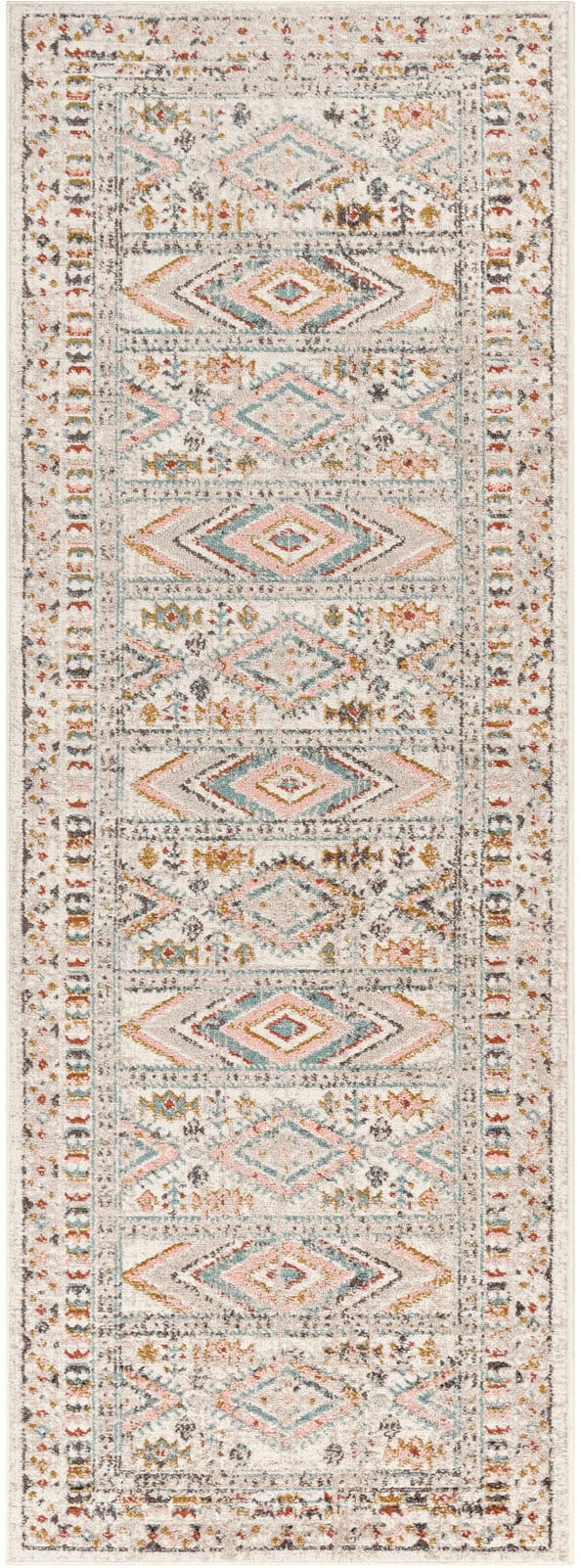 Livabliss Tapis »JAIPUR« Rectangulaire 13 mm Höhe Orient-Optik, Vintage Design, Boho Stil, Kurzflor, Wohnzimmer