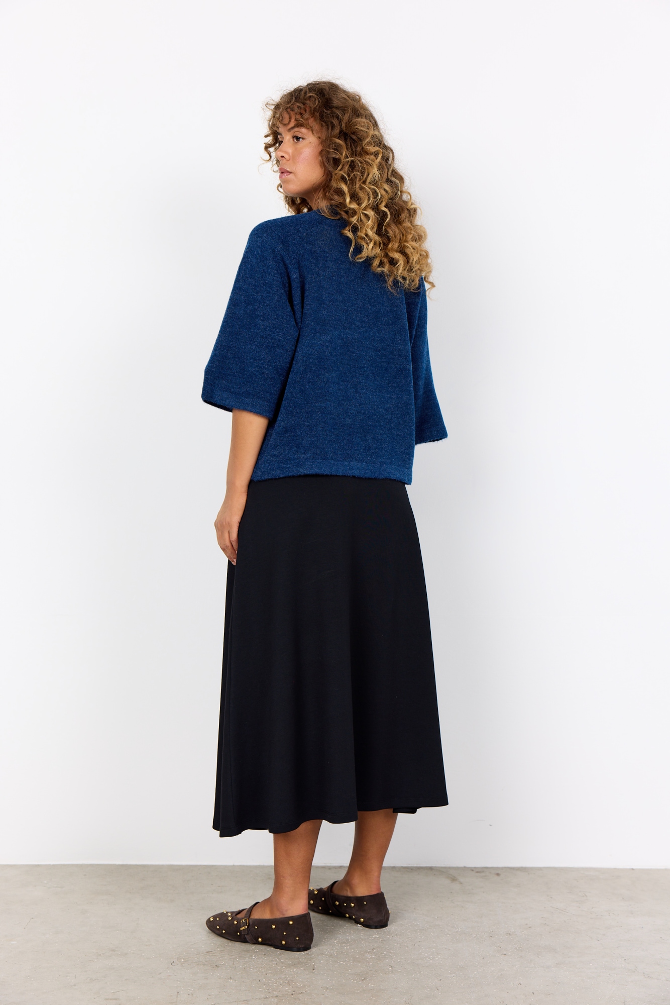 soyaconcept Maxi jupe »SC-BANU 258« mélange de viscose