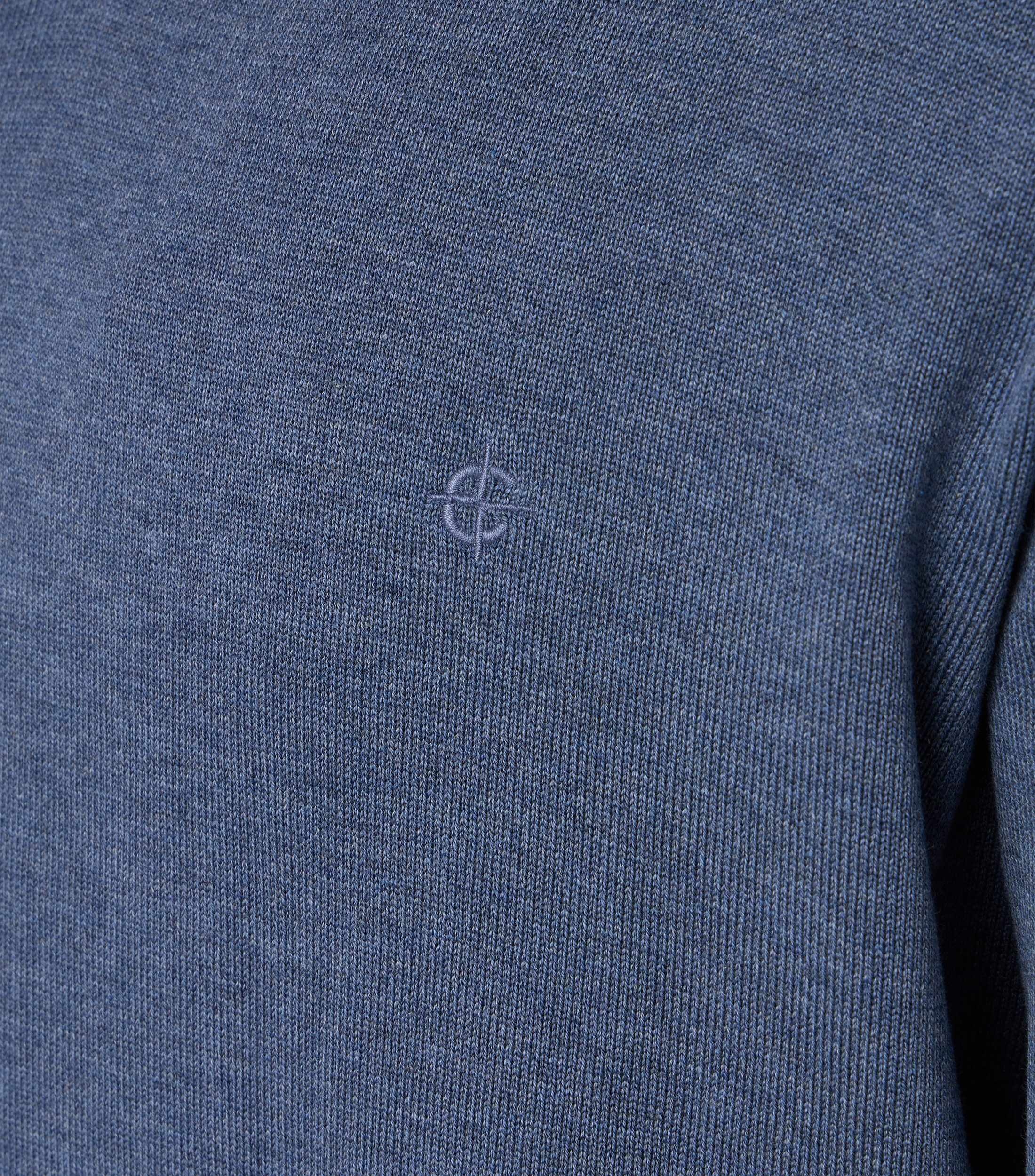 CASAMODA Strickpullover »Pullover« Baumwolle / V-Ausschnitt / Unifarben
