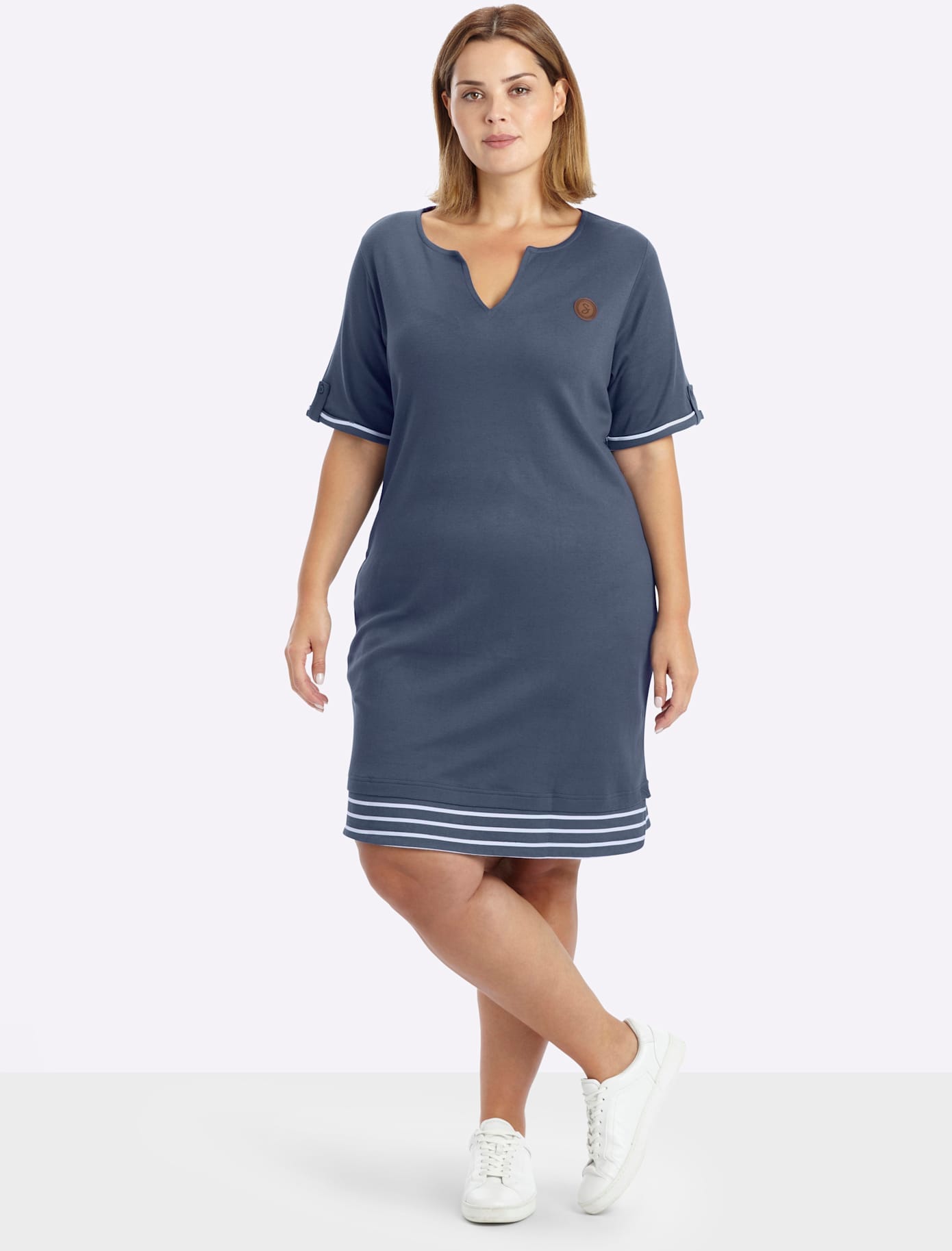 Image of Sheego Shirtkleid "Jersey-Kleid"