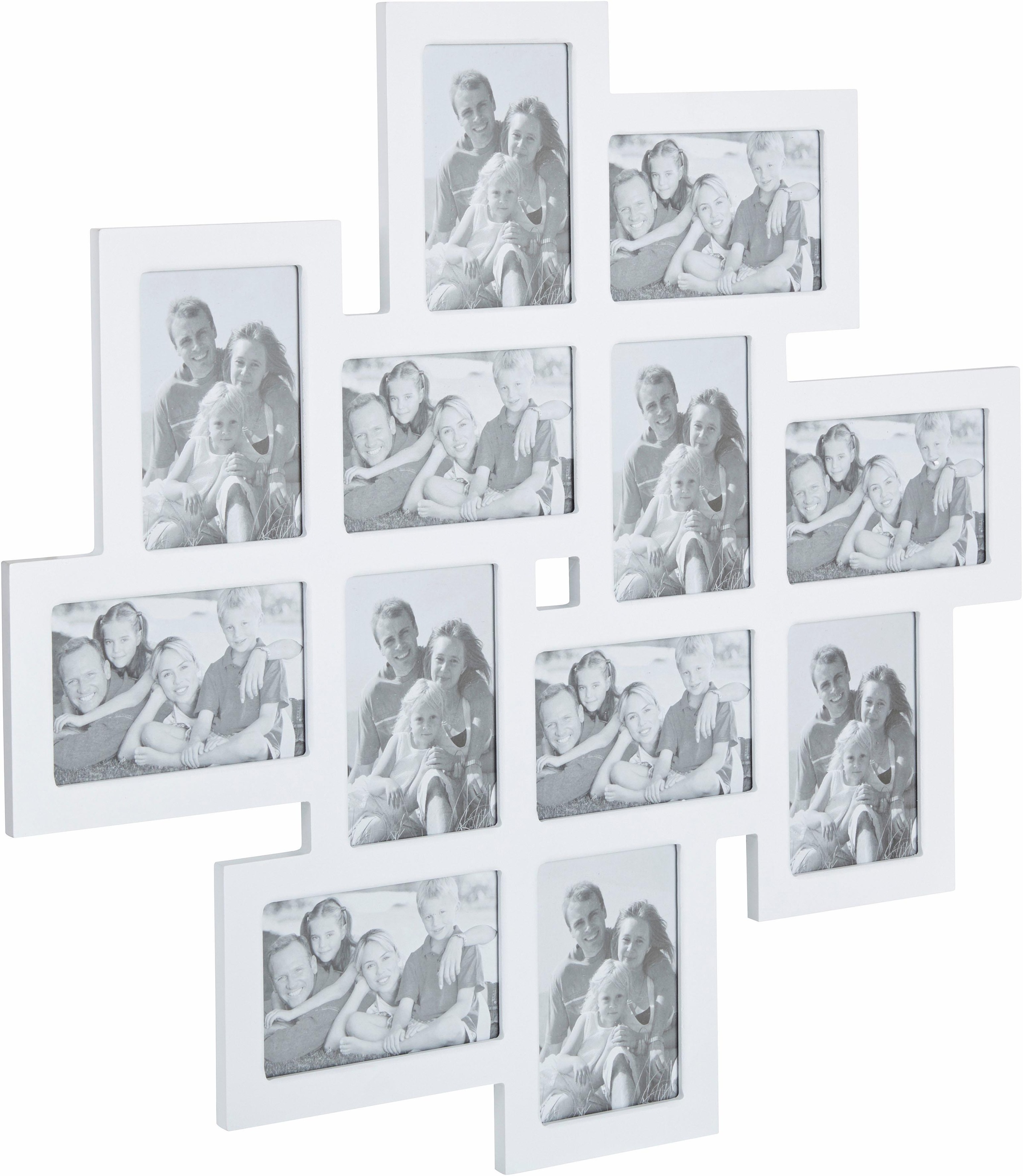 Image of GOODproduct Bilderrahmen Collage "Family, weiss" Fotorahmen, Bildformat 10x15 cm