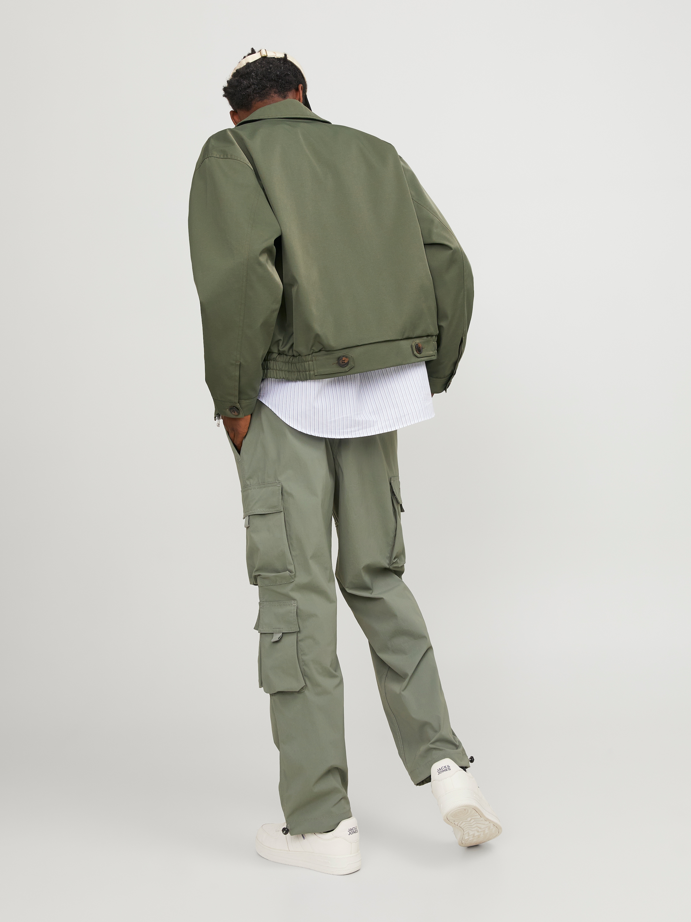 Jack & Jones Veste d'extérieur »JORSANTORINI HARRINGTON JACKET SN«