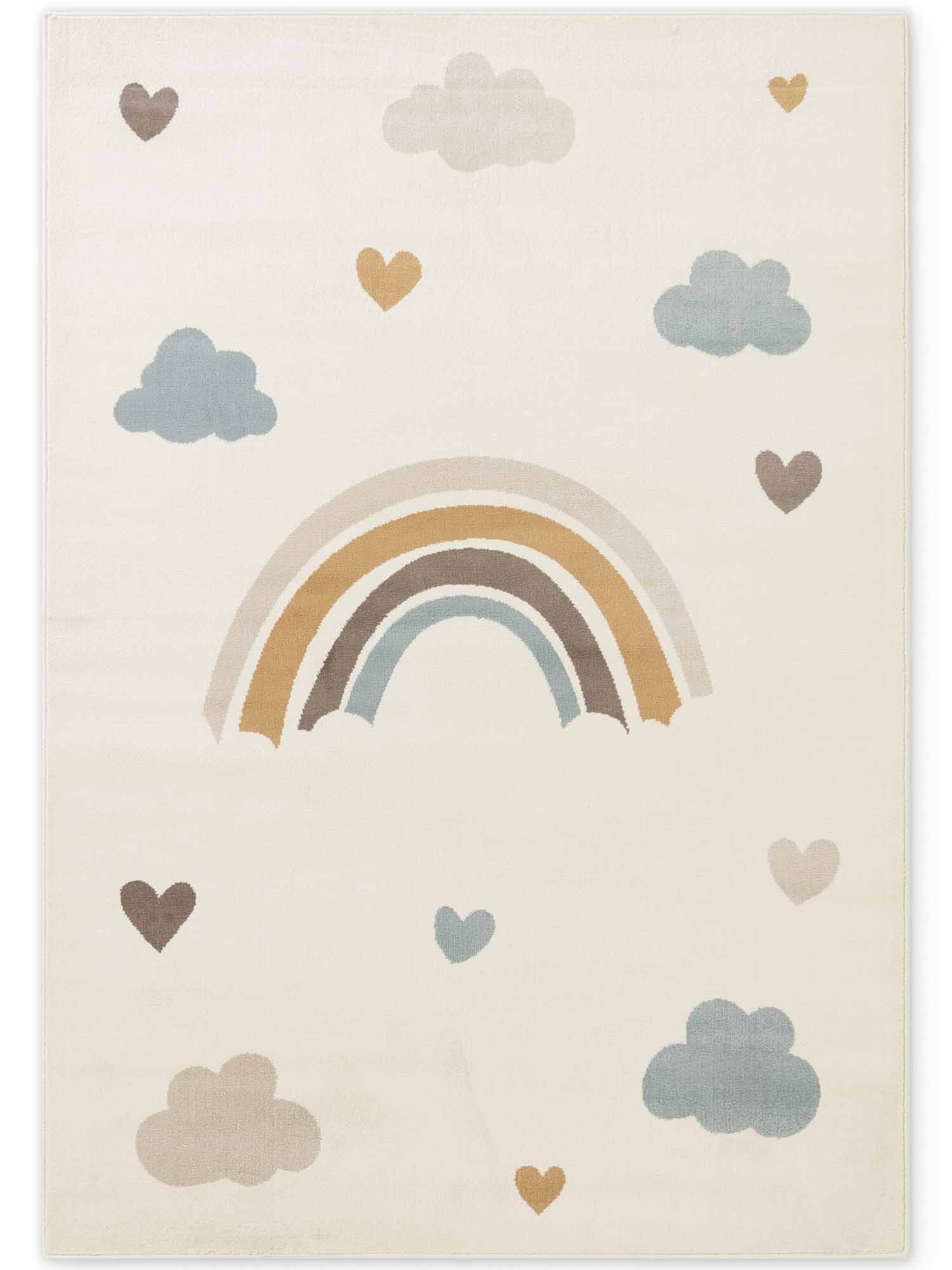 HANSE Home Kinderteppich »Skyla« rechteckig 10 mm Höhe Pflegeleicht, Weich, Kinderzimmer, Spielteppich, Spielunterlage