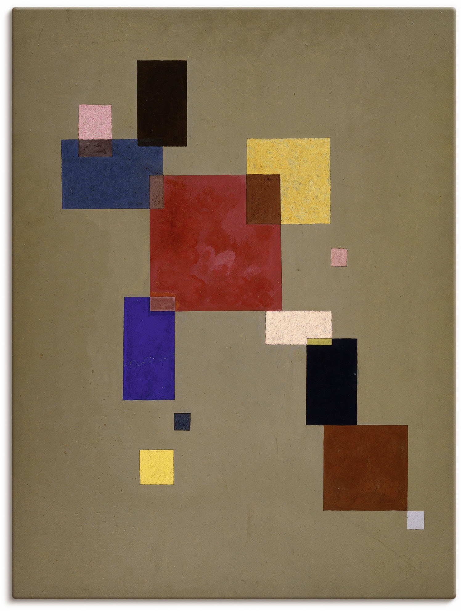 Image of Artland Wandbild »13 Rechtecke. 1930«, Muster, (1 St.), in vielen Grössen & Produktarten - Alubild / Outdoorbild für den Aussenbereich, Leinwandbild, Poster, Wandaufkleber / Wandtattoo auch für Badezimmer geeignet bei Ackermann Versand Schweiz