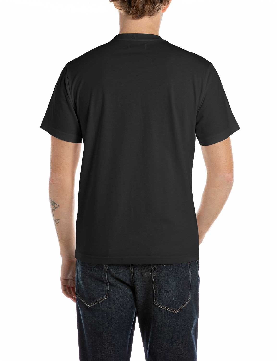 Replay T-Shirt, mit 981-Print auf der Brust