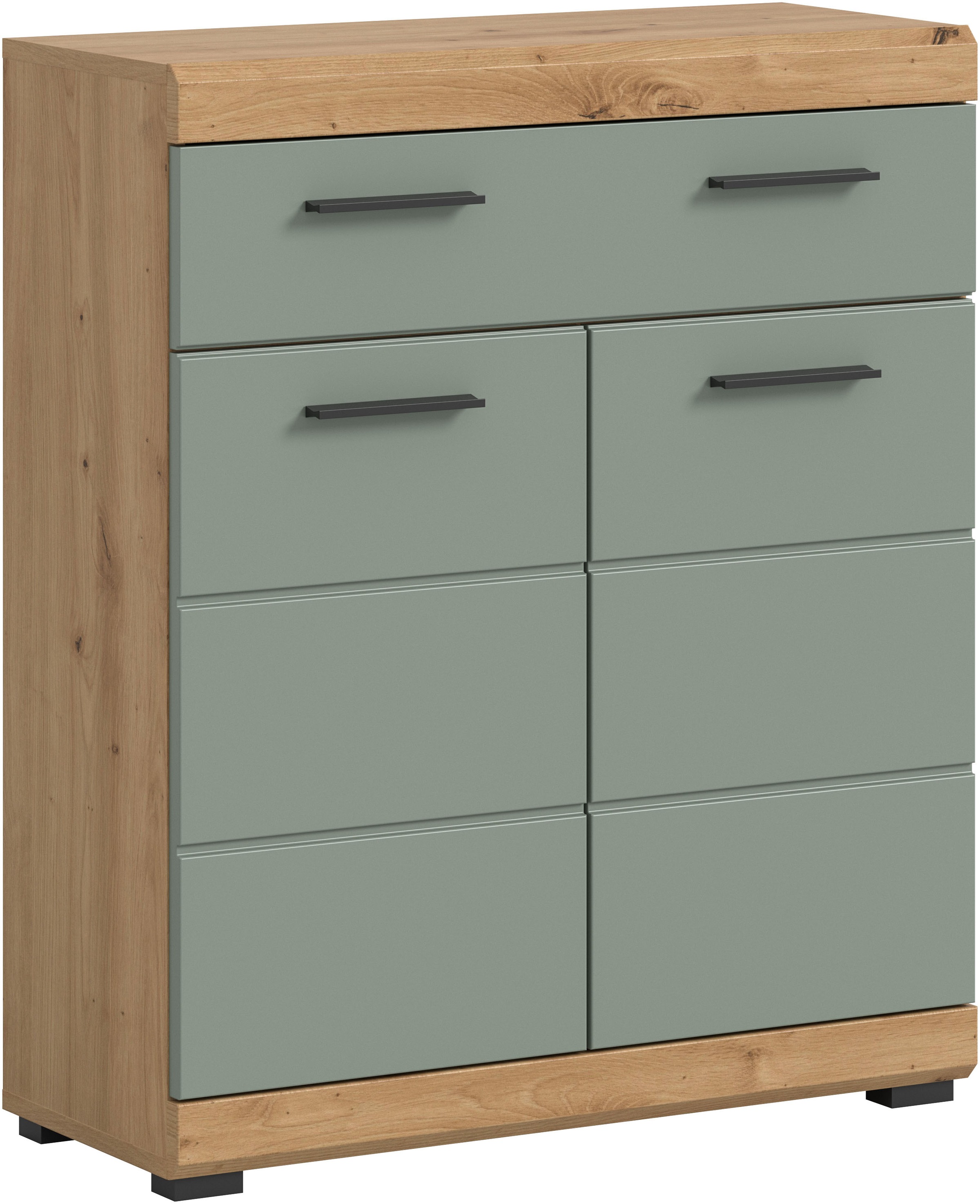 Image of welltime Unterschrank "SIENA, Breite 74cm, 2 Tür, 1 Schubkasten, 2 Fächer, MDF-Front" TOPSELLER, in verschiedenen Farben erhältlich, Badmöbel, Badschrank, Kommode, Bad