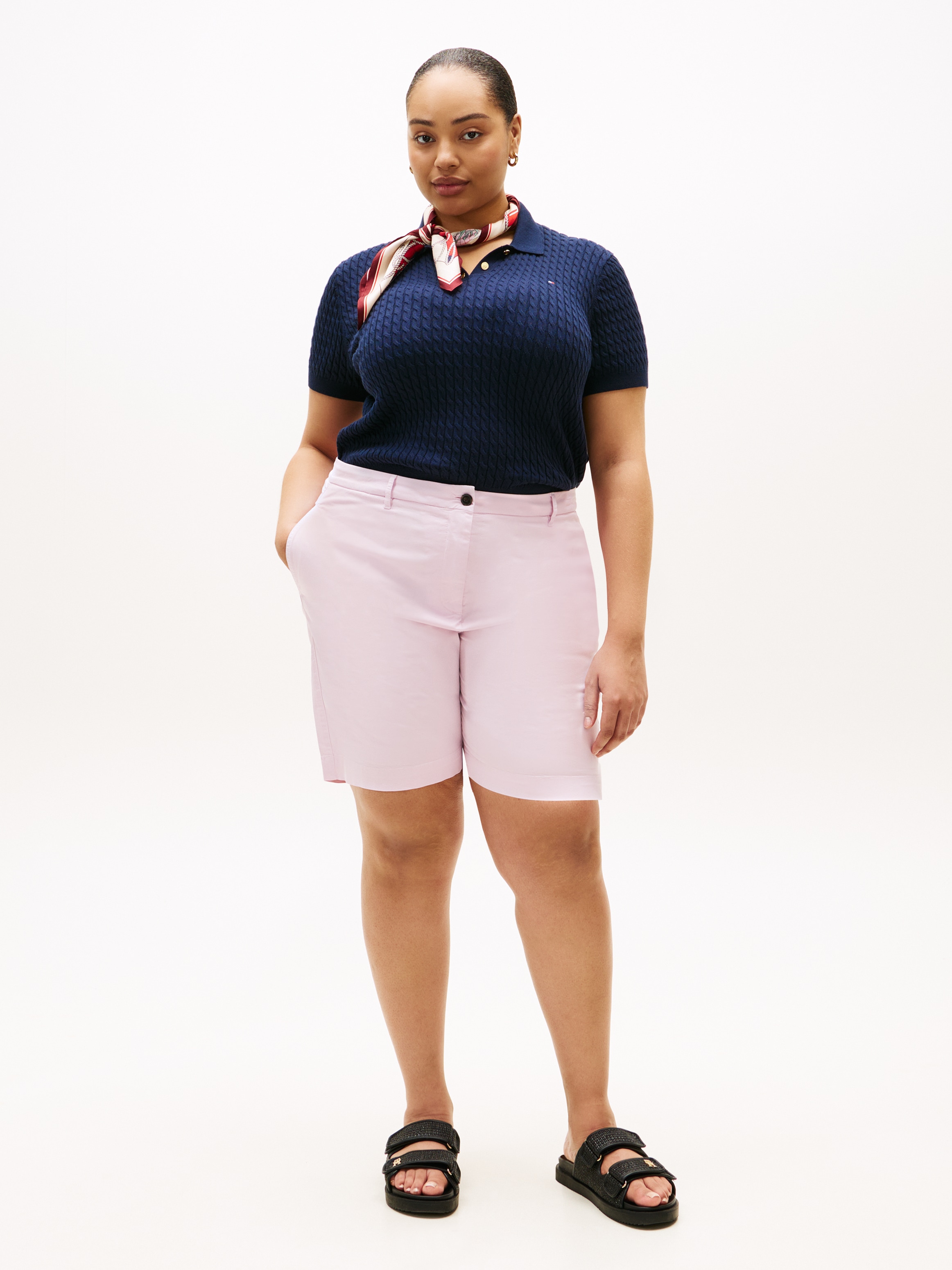 Tommy Hilfiger Curve Short en chino »CRV CO GMD BLEND CHINO SHORT«  in grossen Grössen