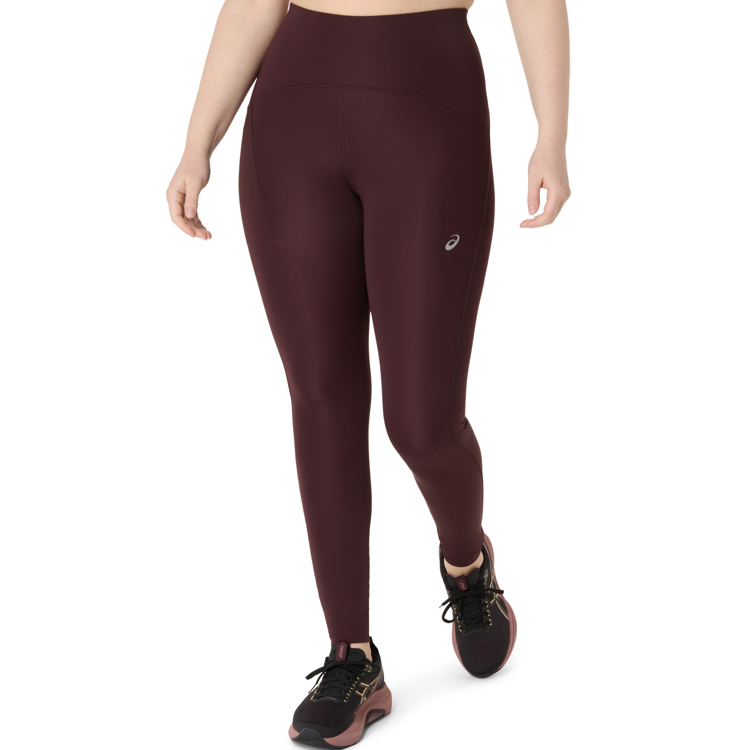 Image of Asics Lauftights "ROAD HIGH WAIST TIGHT" mit mehreren Taschen, elastisches Schlaufensystem, schnell trocknend