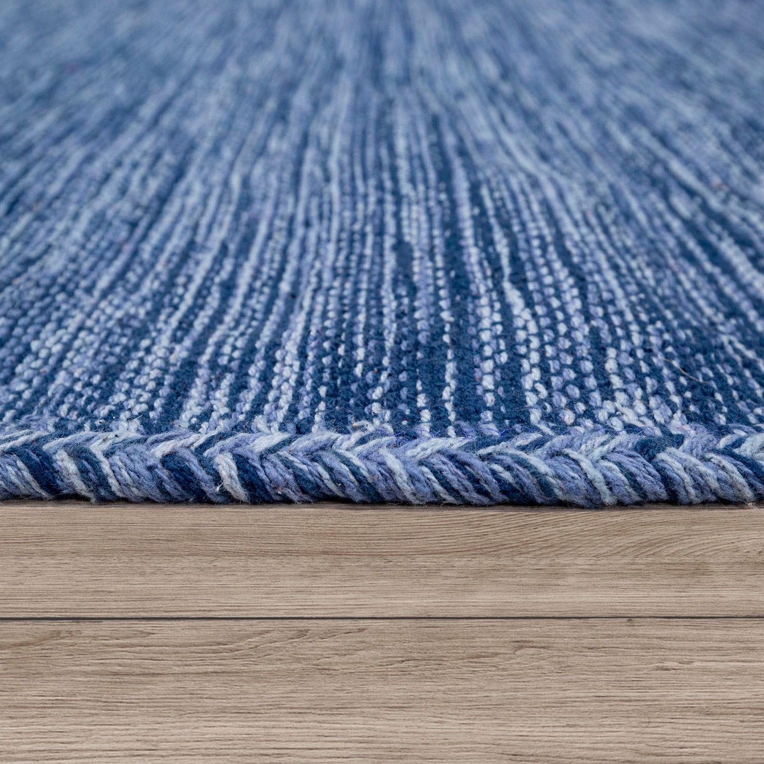 Teppich Flachgewebe, rechteckig, Home Farben Paco Handgwebt, kaufen günstig handgewebt, »Kilim 210«, Uni reine Baumwolle,