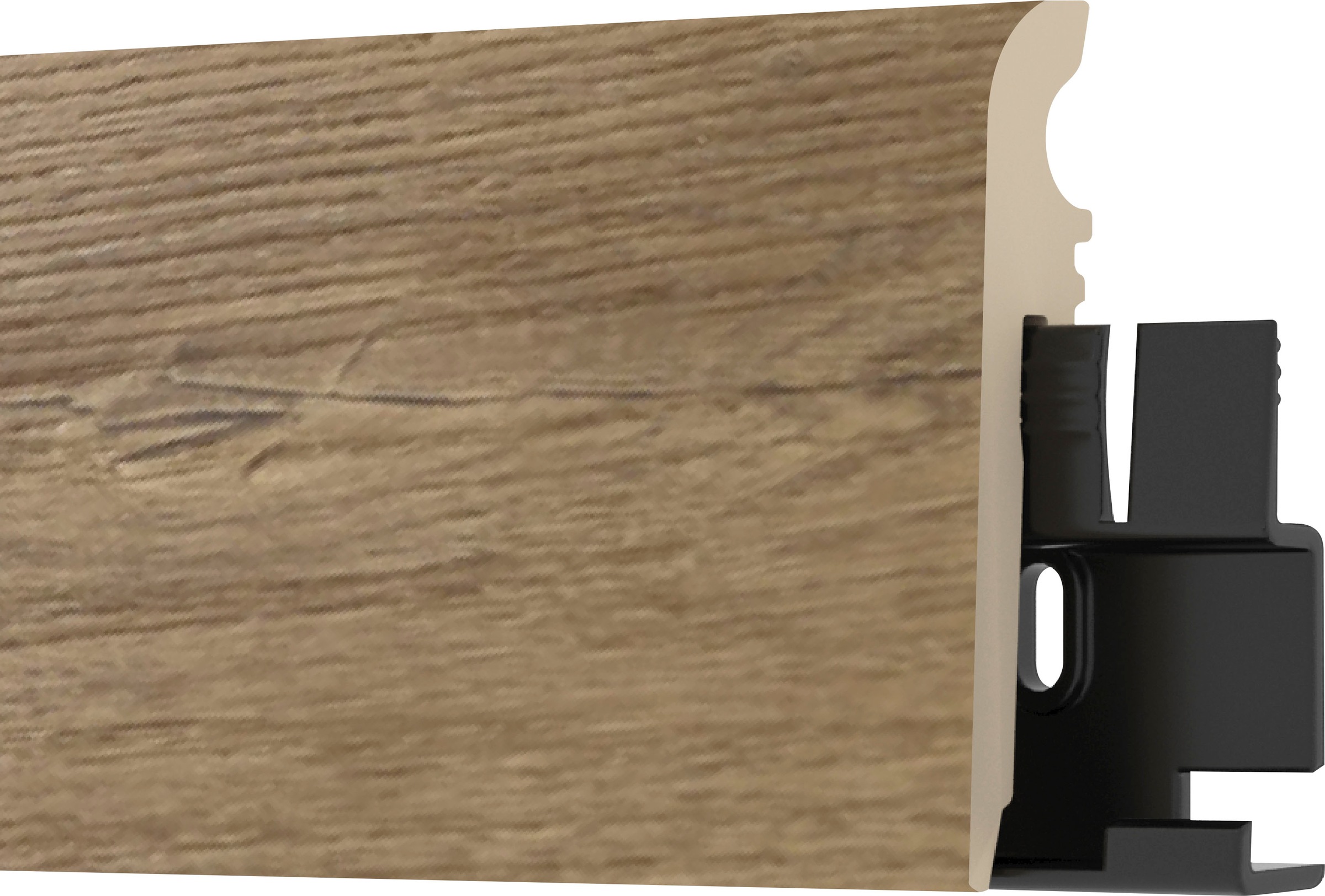 Image of Arbiton Sockelleiste »TORE 60 Mayne«, (Set, 2 St., 2 Stück á 2,20m), Eiche, Hochwertige Designleiste für Vinyl bei Ackermann Versand Schweiz