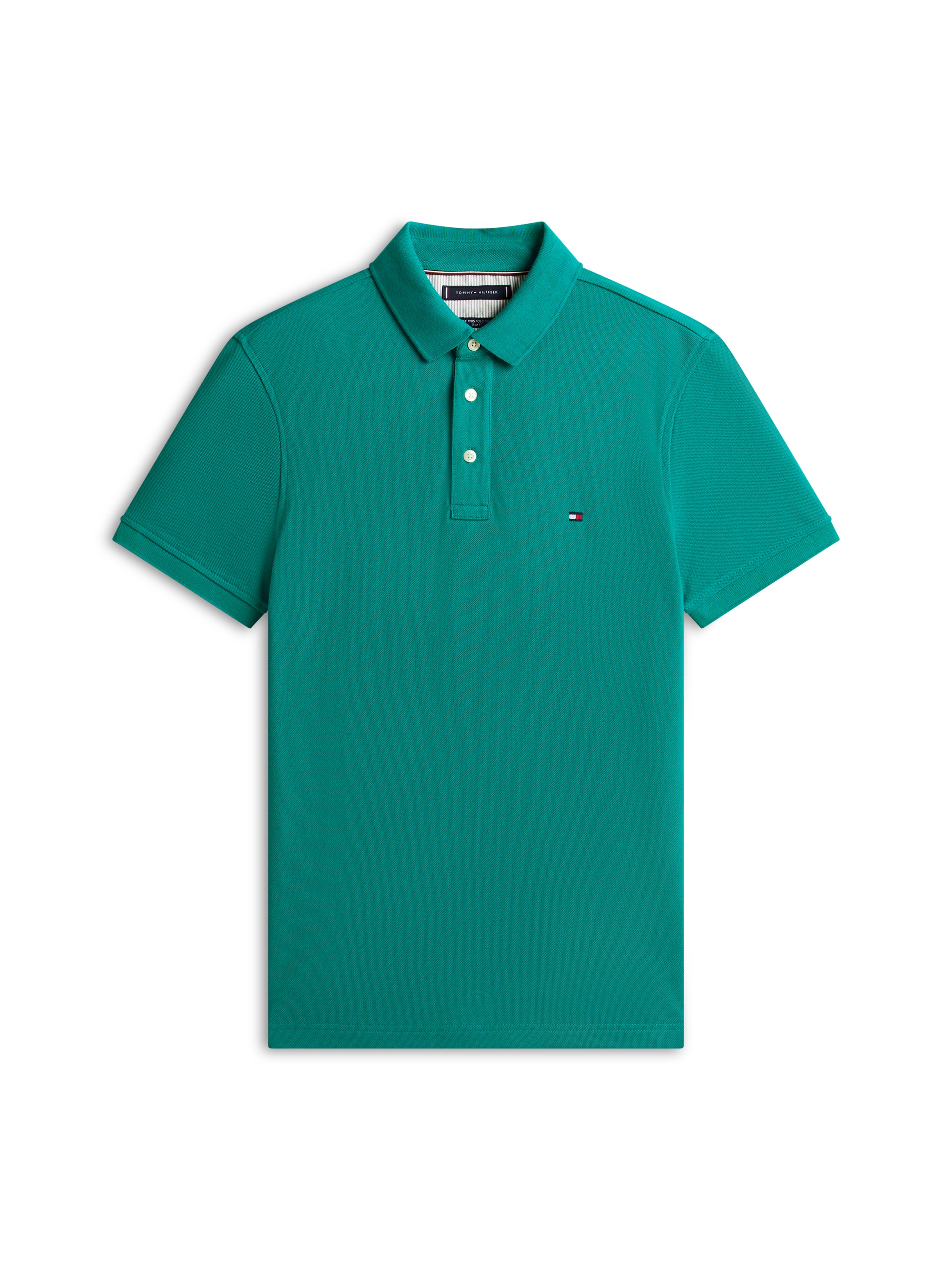 Tommy Hilfiger Poloshirt »1985 SLIM POLO« Markenstickerei, aus Baumwoll-Piqué