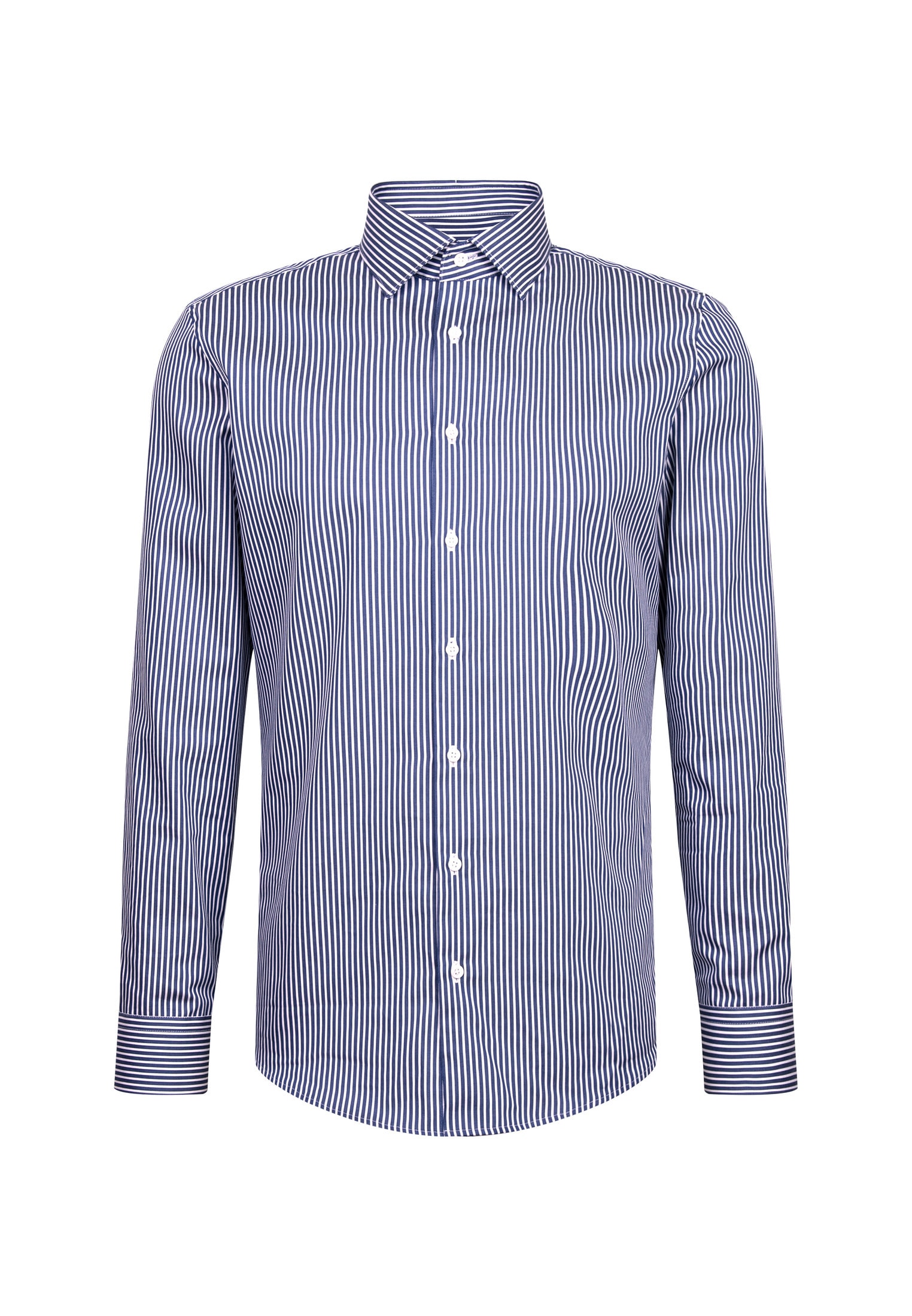 seidensticker Businesshemd »Schwarze Rose« X-Slim 1/1 Kentkragen Gestreift