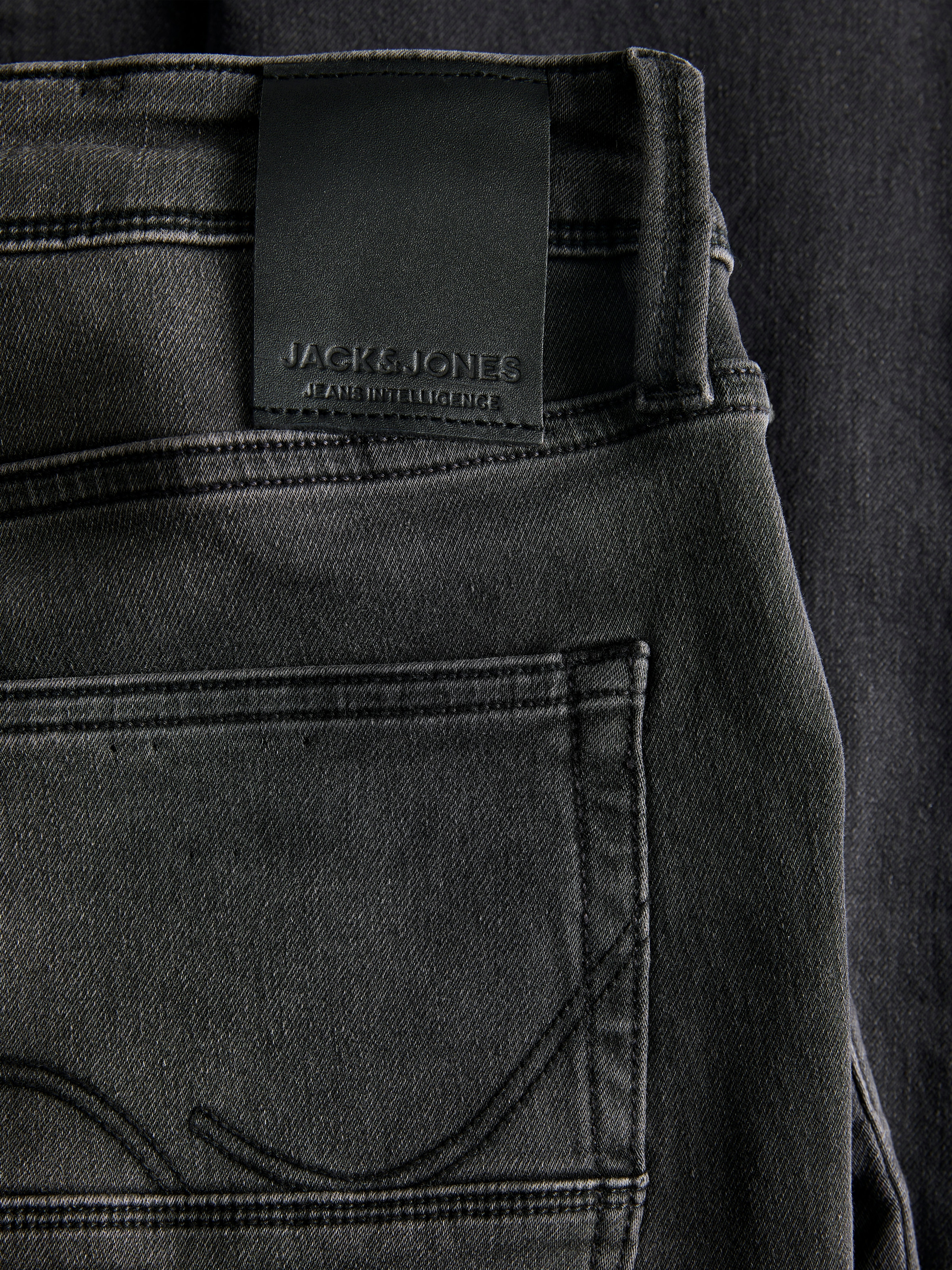 Jack & Jones Jeans taille basse »JJIMIKE mit Stretch, Used-Look und bequemer Passform« mit Abriebeffekten